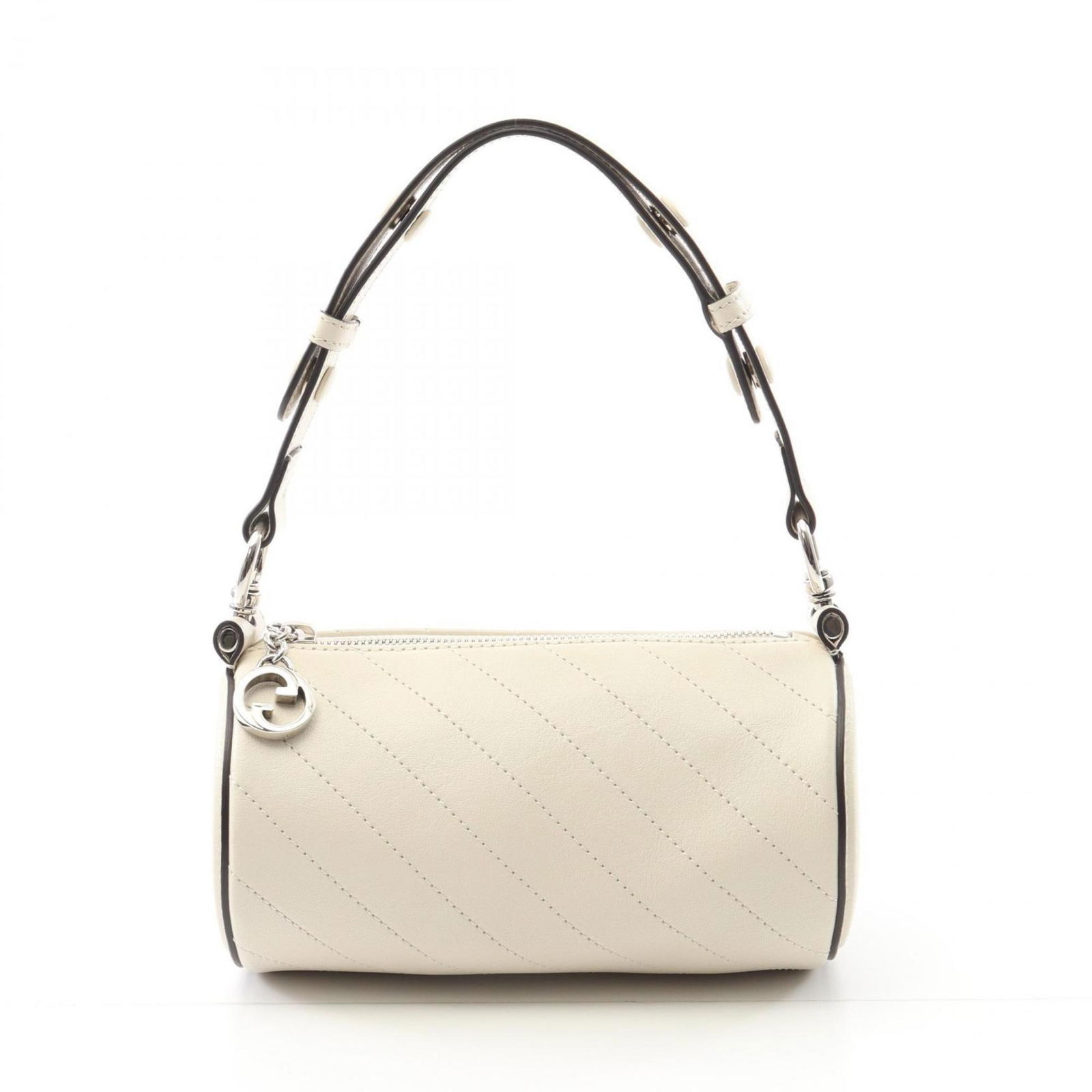 White Leather Gucci Women's Bag 10cm x 18cm x 9cm Italy: White Leather Gucci Women's Bag 10cm x 18cm x 9cm Italy This Gucci women's accessory is crafted from white leather and features a compact design. Made in Italy, it is in excellent, un-used condition w