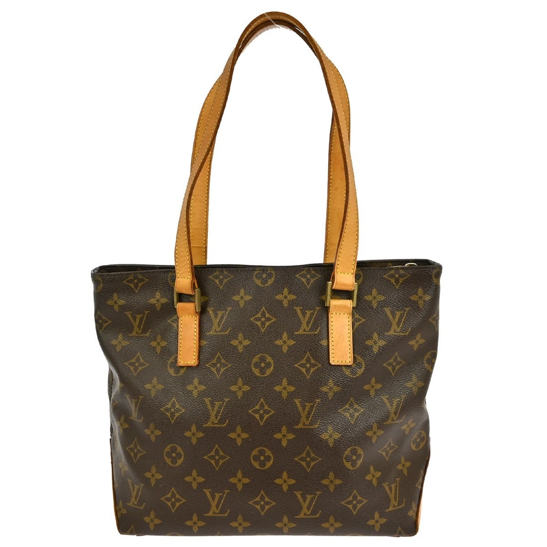 Louis Vuitton Monogram Cabas Piano Tote M51148 Brown Medium Vintage Handbag: Louis Vuitton Monogram Cabas Piano Tote M51148 Brown Medium Vintage Handbag Discover the elegance of the Louis Vuitton Cabas Piano Hand Tote Bag, a timeless accessory featuring the iconic Monogram pat