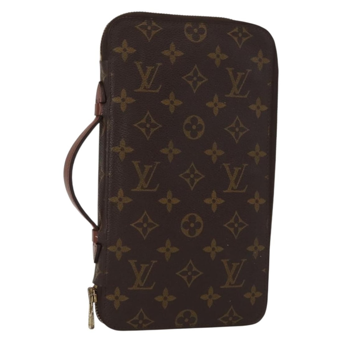 LOUIS VUITTON Monogram Poche Escapade Travel Case M60113 Auth France (1 of 18)