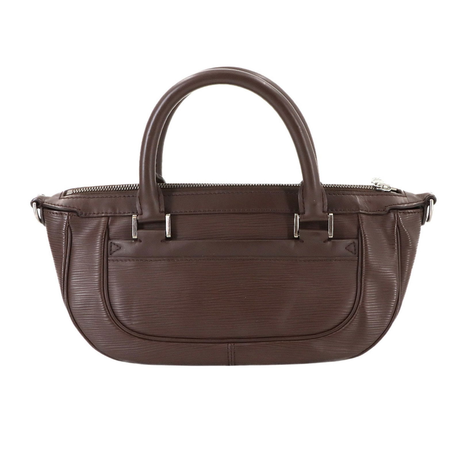 Brown Leather Danura Handbag by Louis Vuitton: Brown Leather Danura Handbag by Louis Vuitton This Louis Vuitton Danura handbag features a brown leather exterior and is designed for women. It is crafted in France and showcases the brand's signature
