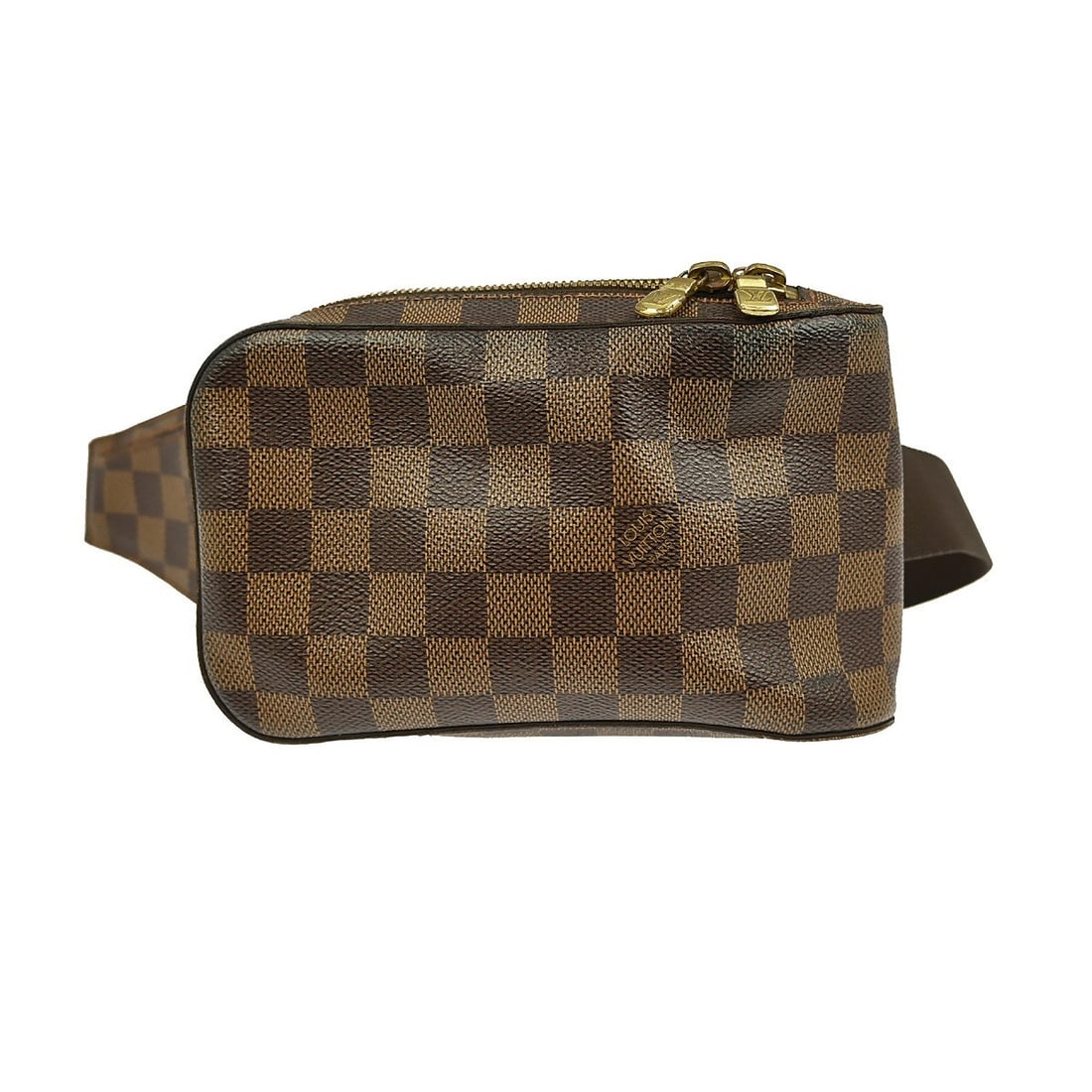Louis Vuitton Geronimos Damier Canvas Belt Bag N51994 Adjustable Strap: Louis Vuitton Geronimos Damier Canvas Belt Bag N51994 Adjustable Strap Introducing the Louis Vuitton Damier Geronimos Bum Bag, a stylish and functional accessory perfect for any occasion. Crafted from