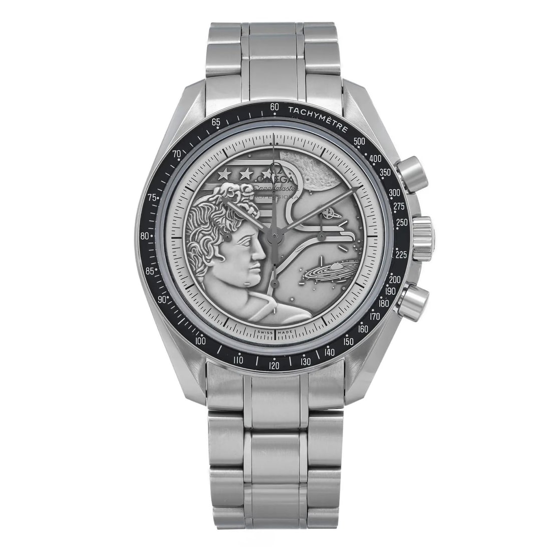 Omega Speedmaster Apollo XVII Limited Edition 42mm Silver Dial Watch 31130423099002 (1 of 6)