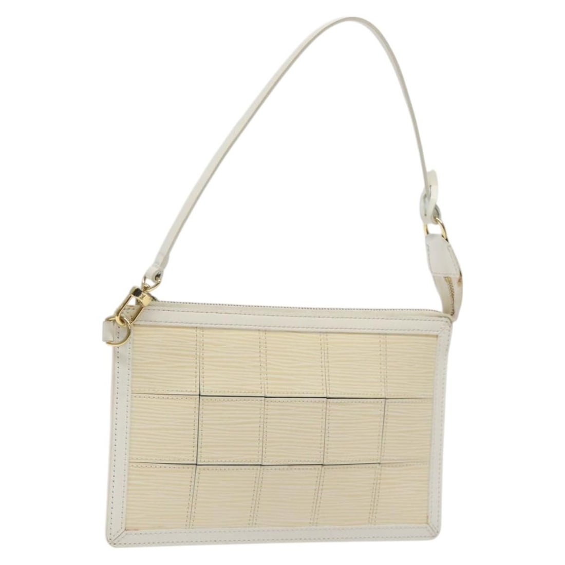 LOUIS VUITTON Epi Stretch Delmonico Pouch Cream M54603 Made in France (1 of 18)