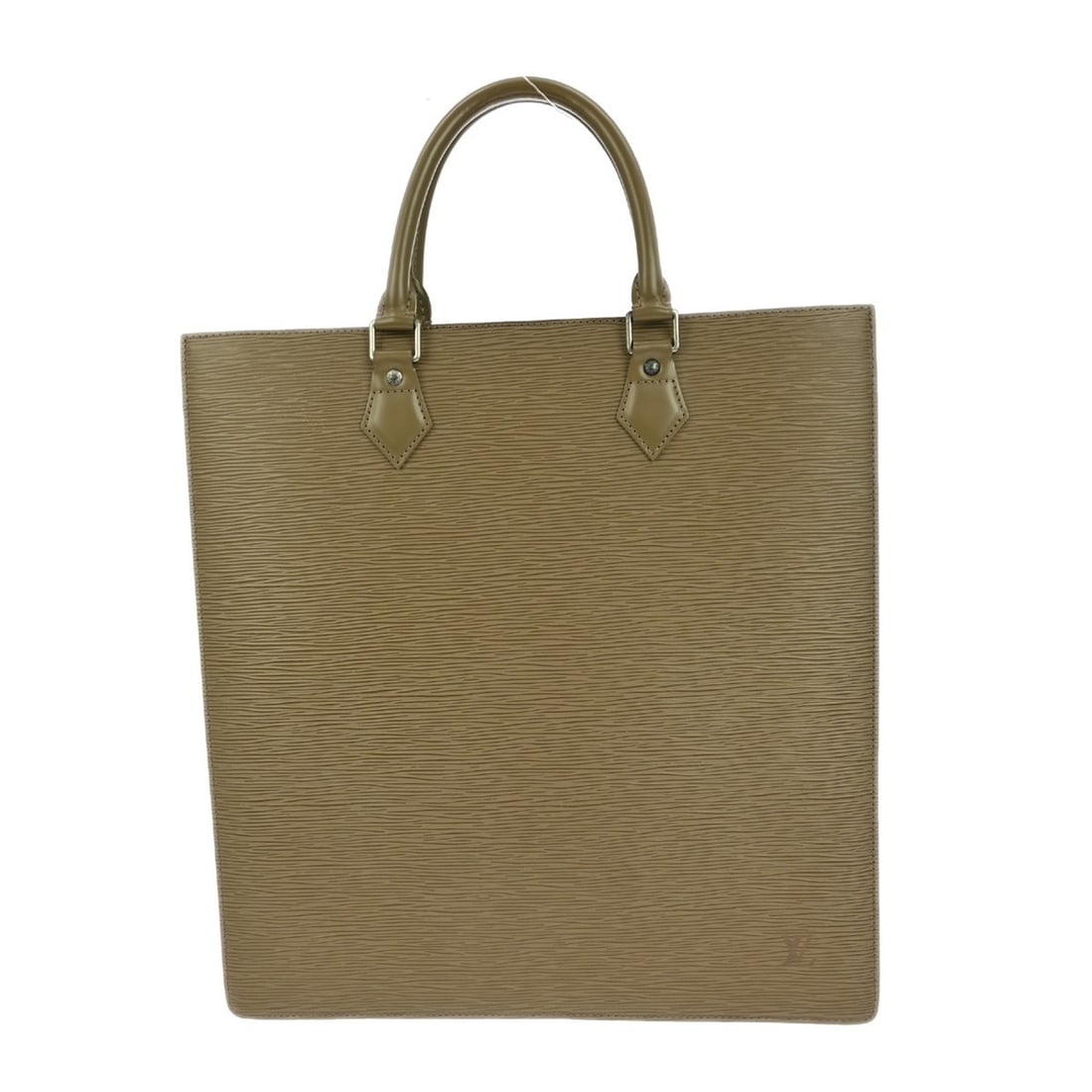 Louis Vuitton Epi Leather Sac Plat Gray Pepper Medium Vintage Handbag: Louis Vuitton Epi Leather Sac Plat Gray Pepper Medium Vintage Handbag This vintage Louis Vuitton Epi Sac Plat Hand Bag in Gray Pepper is a stylish and functional accessory. Featuring a medium size wit