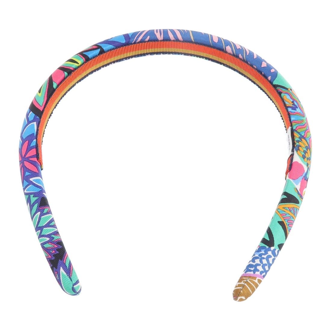 Silk Hair Band in Multicolor by Hermes (1 of 8)