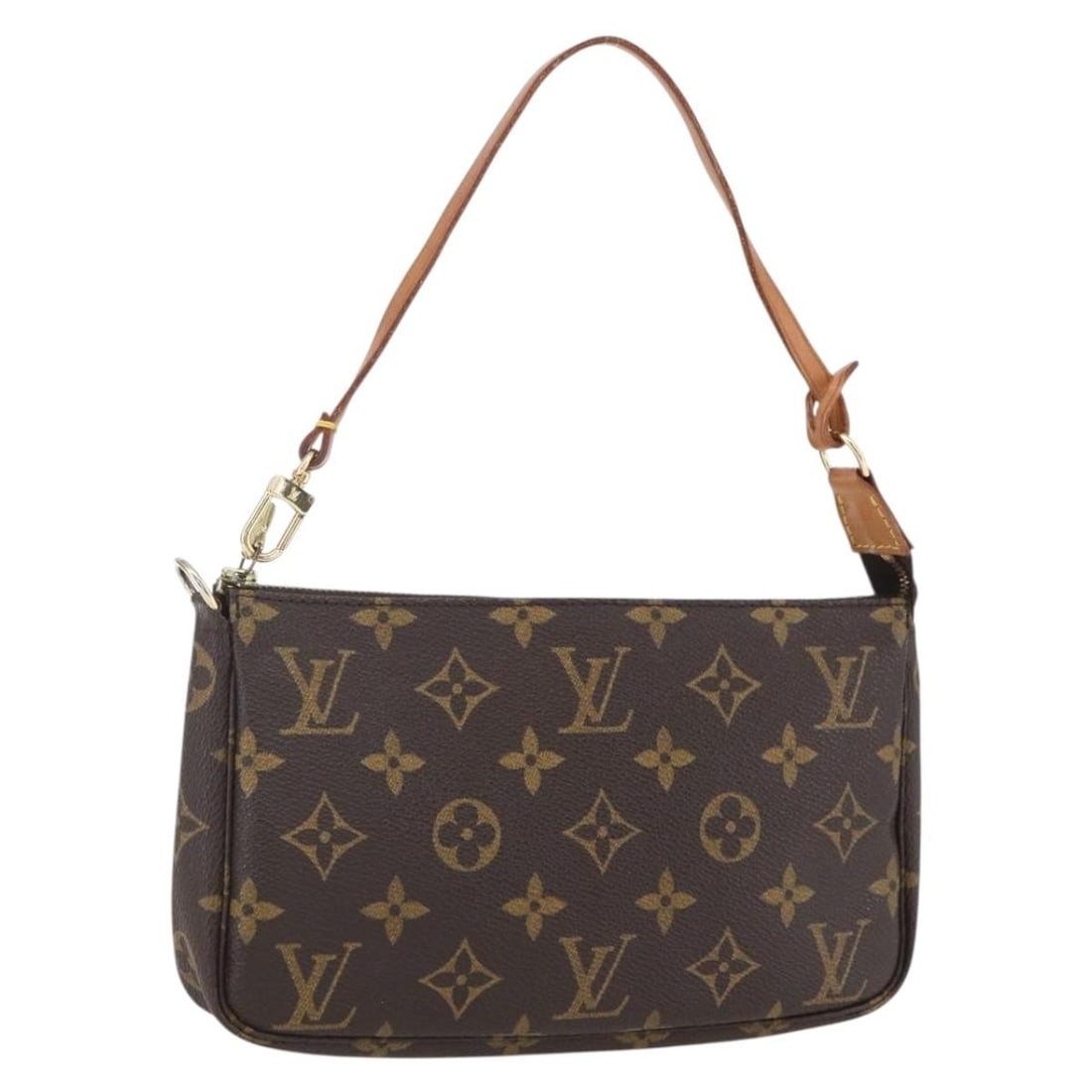 Monogram Canvas Pochette Accessoires Pouch by Louis Vuitton M51980: Monogram Canvas Pochette Accessoires Pouch by Louis Vuitton M51980 This Louis Vuitton Monogram Pochette Accessoires Pouch is crafted from signature monogram canvas and features a classic pouch style.
