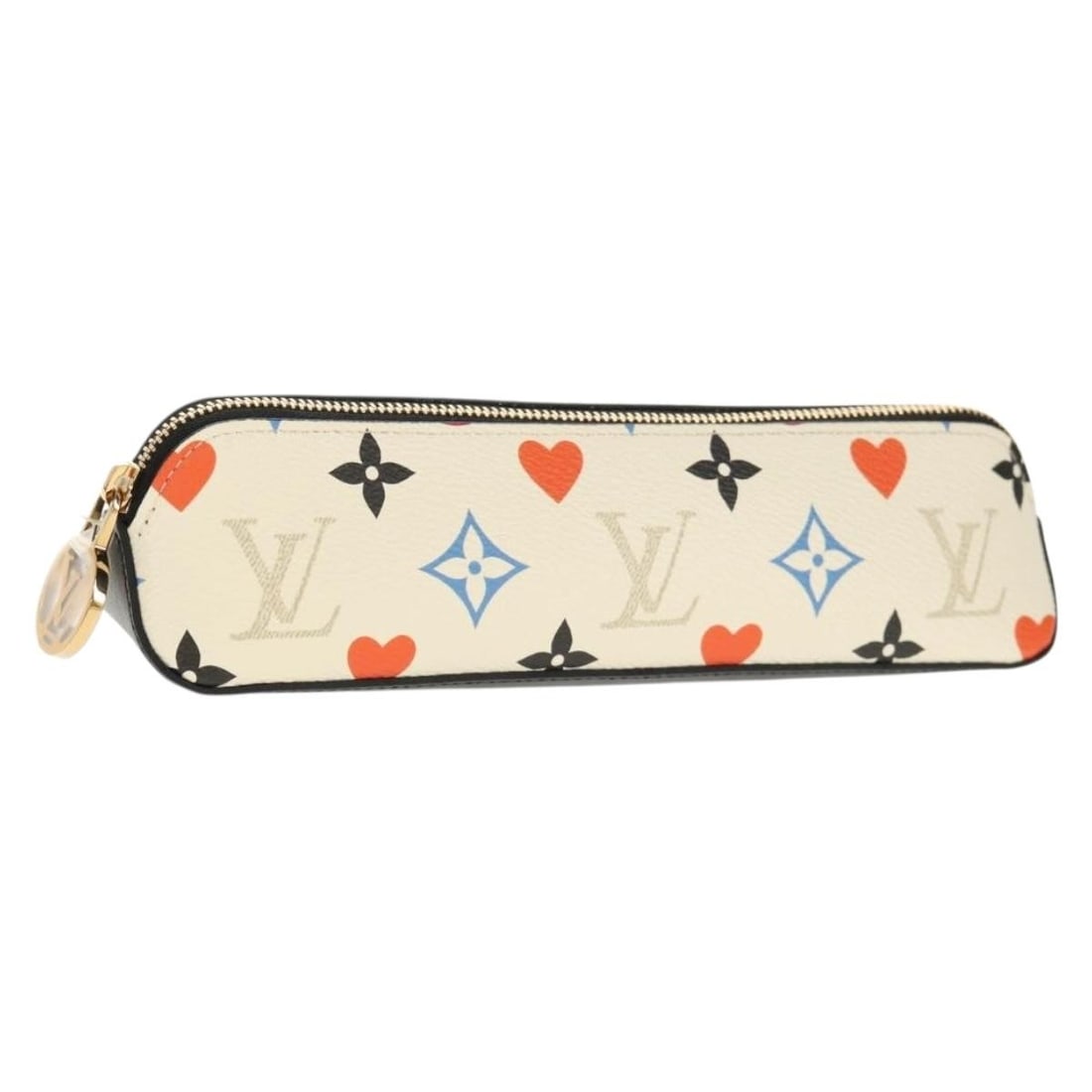 LOUIS VUITTON Monogram Game On Trousse Elizabeth Pen Case GI0585: LOUIS VUITTON Monogram Game On Trousse Elizabeth Pen Case GI0585 This LOUIS VUITTON Monogram Game On Trousse Elizabeth Pen Case is a stylish and functional accessory, perfect for keeping your writing