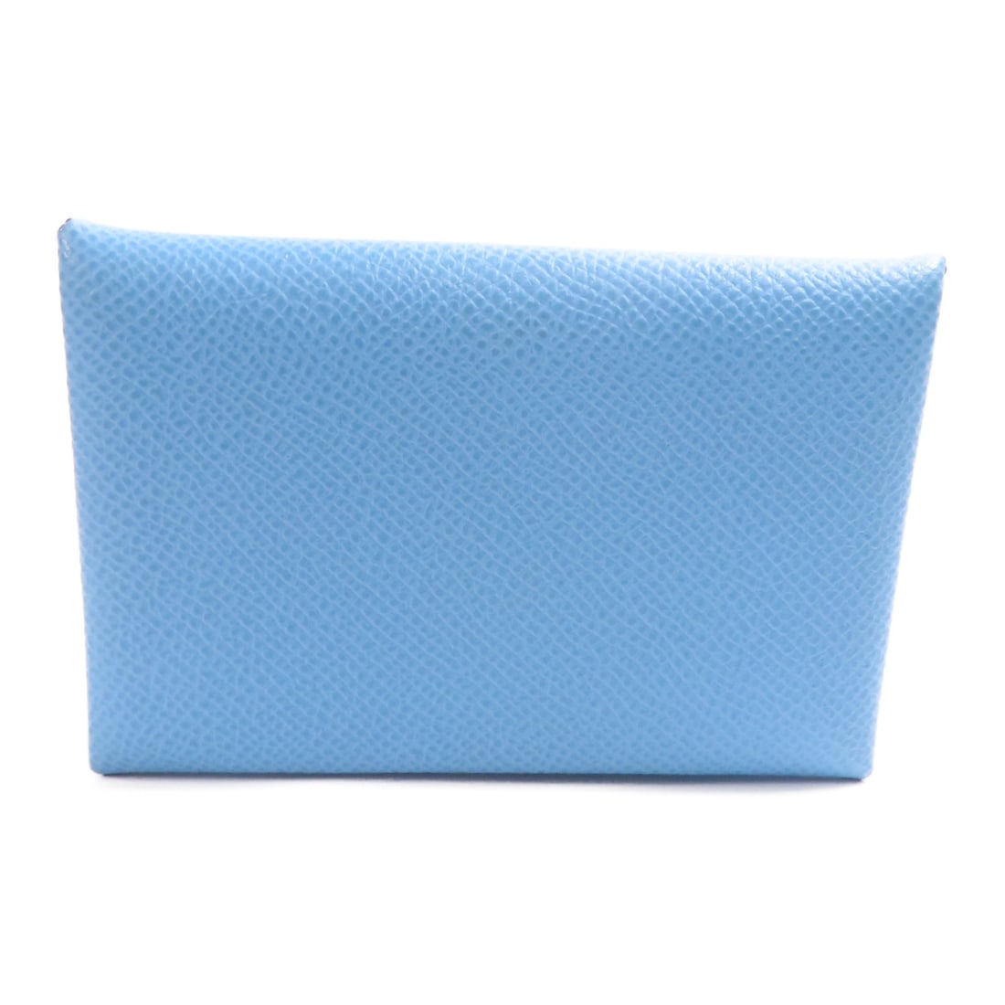 HERMES Calvi Card Holder Blue Epsom Leather Luxury Accessory: HERMES Calvi Card Holder Blue Epsom Leather Luxury Accessory This exquisite card holder is crafted from high-quality Epsom leather, showcasing a stunning blue color that exudes elegance. Designed by H