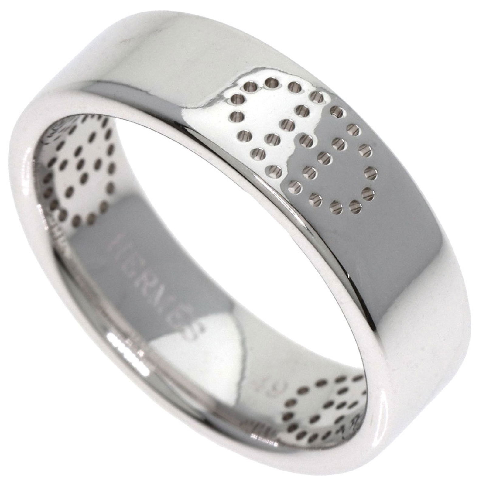 Hermes Evelyne White Gold Silver Pendant from France (1 of 1)