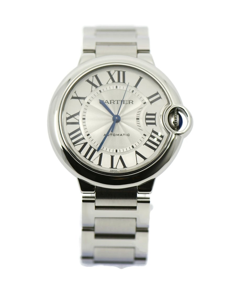 Cartier Ballon Bleu 36mm Automatic Stainless Steel Wristwatch Ref W6920046 With Box (1 of 5)