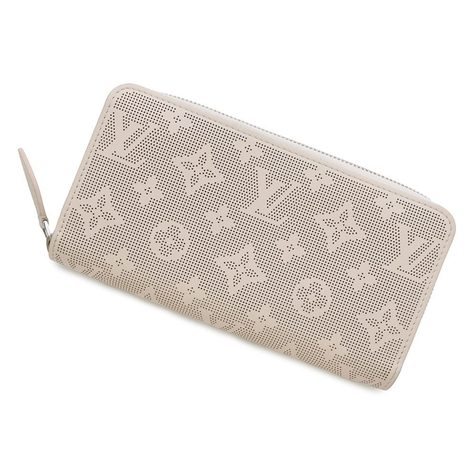 Beige Leather Zippy Wallet by Louis Vuitton for Women: Beige Leather Zippy Wallet by Louis Vuitton for Women This Louis Vuitton Zippy wallet features a beige leather exterior and is designed for women. It offers ample space for essentials and is crafted i