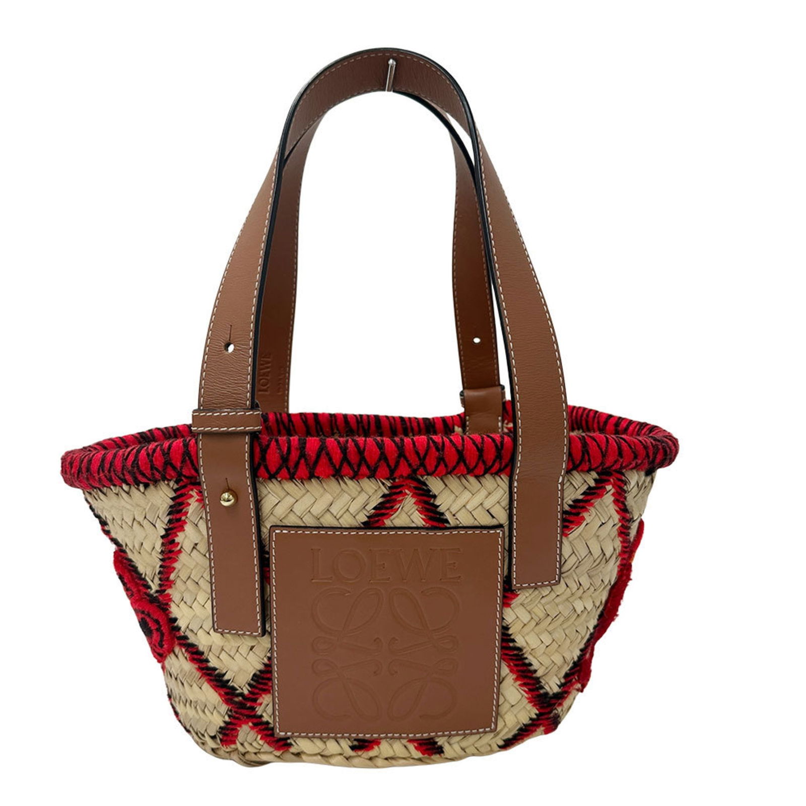 Loewe Wicker Basket Bag Beige Handbag from Spain (1 of 1)