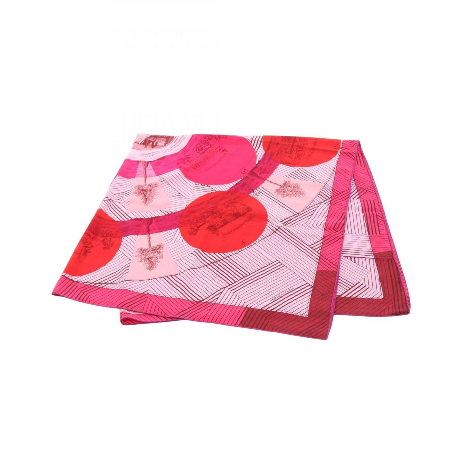 Pink Cashmere Scarf Carre 140 by Hermes 51.96 x 51.96 Inches (1 of 1)