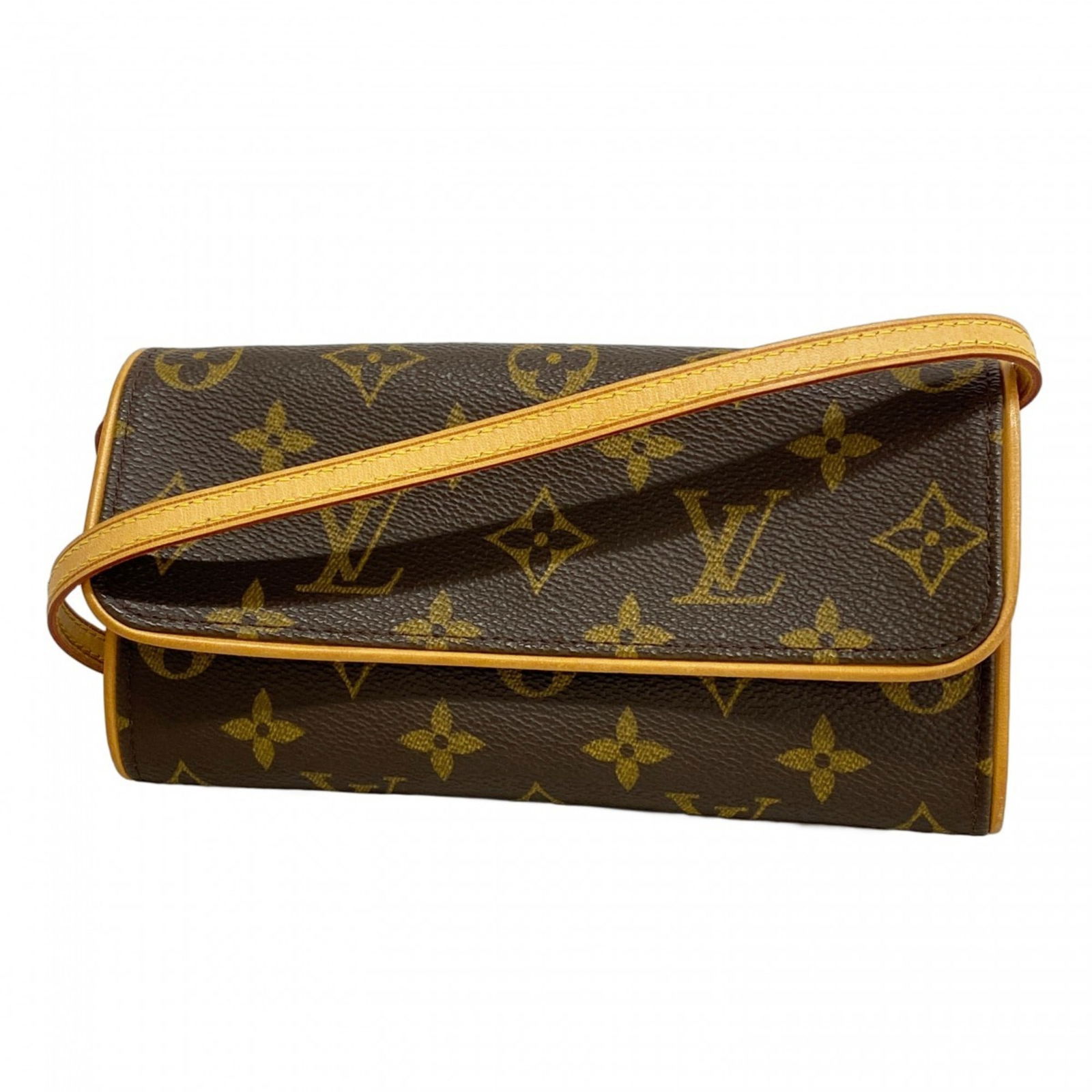 Louis Vuitton Pochette Twin Brown Canvas Clutch Bag Spain: Louis Vuitton Pochette Twin Brown Canvas Clutch Bag Spain The Louis Vuitton Pochette Twin is crafted from brown canvas and features a compact, elegant design. This women's accessory originates from Sp