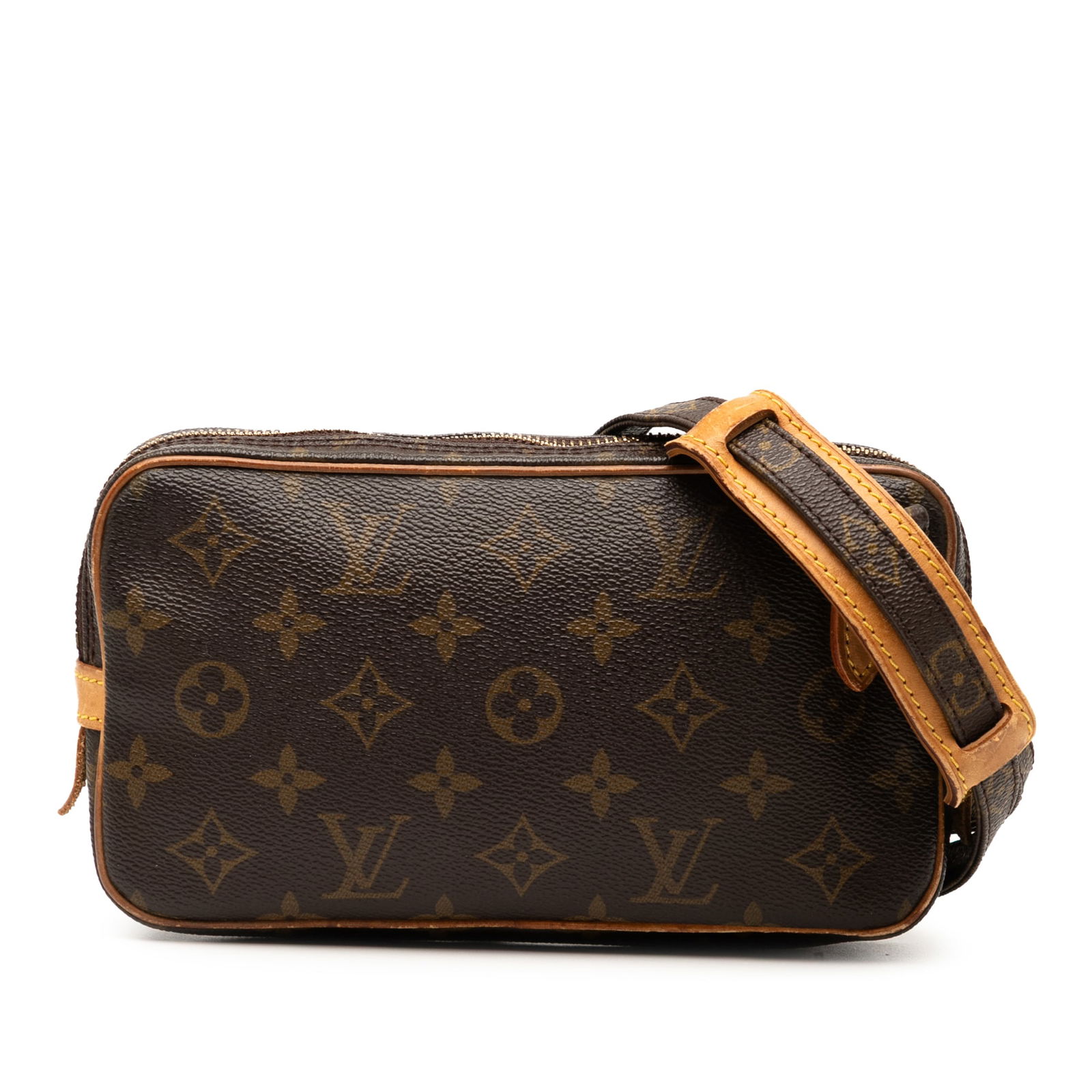 Louis Vuitton Marly Bandouliere Monogram Shoulder Bag with Adjustable Strap (1 of 9)