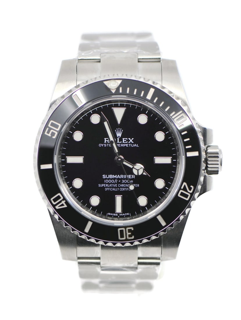 Rolex Submariner 114060 Stainless Steel 40mm Automatic Watch With Box and Papers (1 of 6)