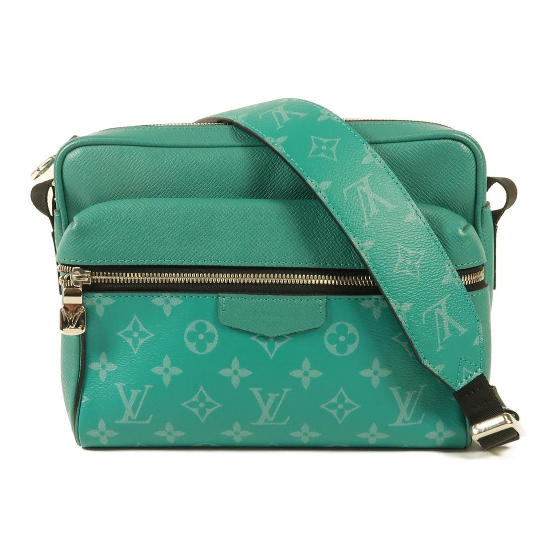 LOUIS VUITTON Tigrama Blue Outdoor Messenger Shoulder Bag M30242: LOUIS VUITTON Tigrama Blue Outdoor Messenger Shoulder Bag M30242 Experience luxury and functionality with the LOUIS VUITTON LV Outdoor Messenger Shoulder Bag in Tigrama Blue. This stylish shoulder bag