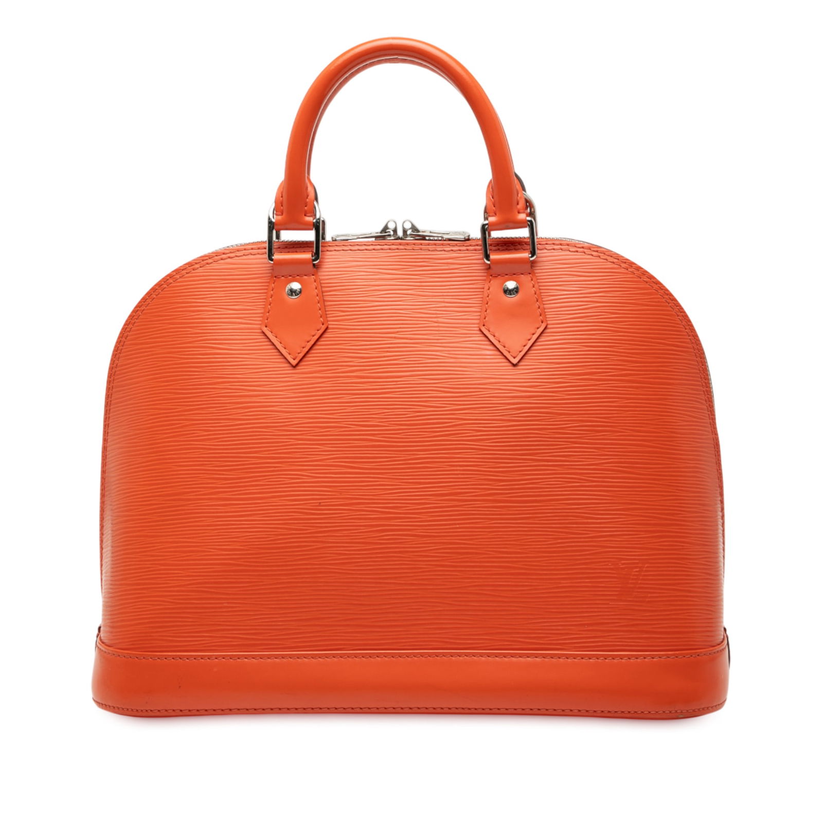 Louis Vuitton Epi Alma PM Orange Leather Handbag (1 of 7)