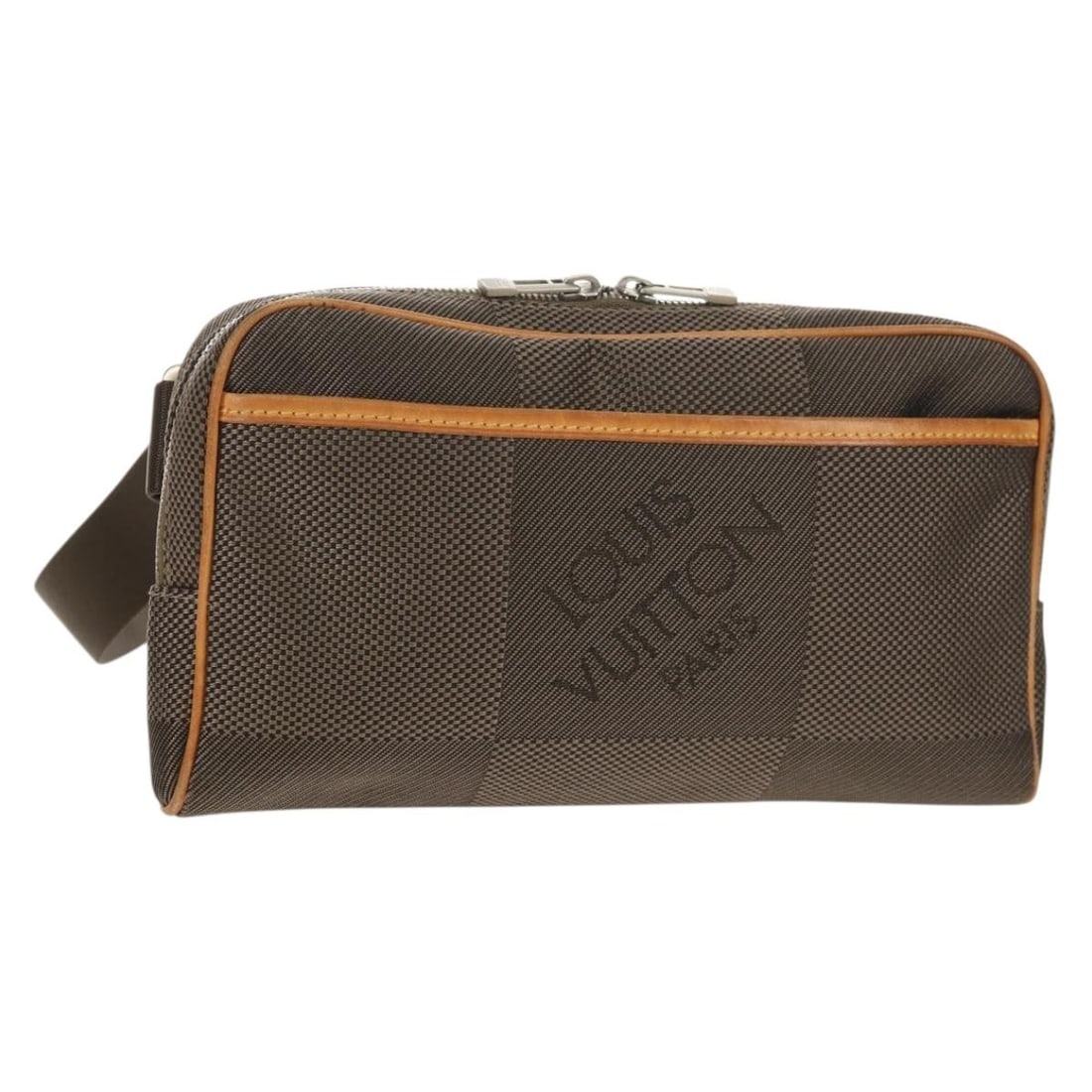 LOUIS VUITTON Damier Geant Acrobat Shoulder Bag Khaki M93619 LV Auth: LOUIS VUITTON Damier Geant Acrobat Shoulder Bag Khaki M93619 LV Auth This Louis Vuitton Damier Geant Acrobat Shoulder Bag in Khaki is a stunning example of luxury craftsmanship. Made in France, it fea