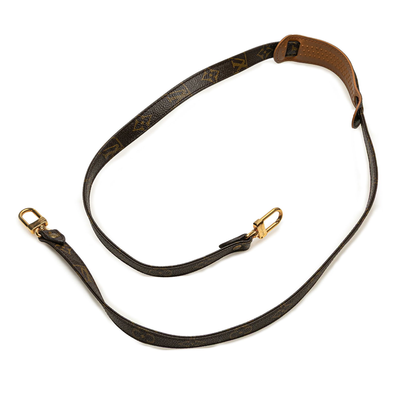 Louis Vuitton Monogram Bag Strap Accessories Brown Fabric (1 of 4)