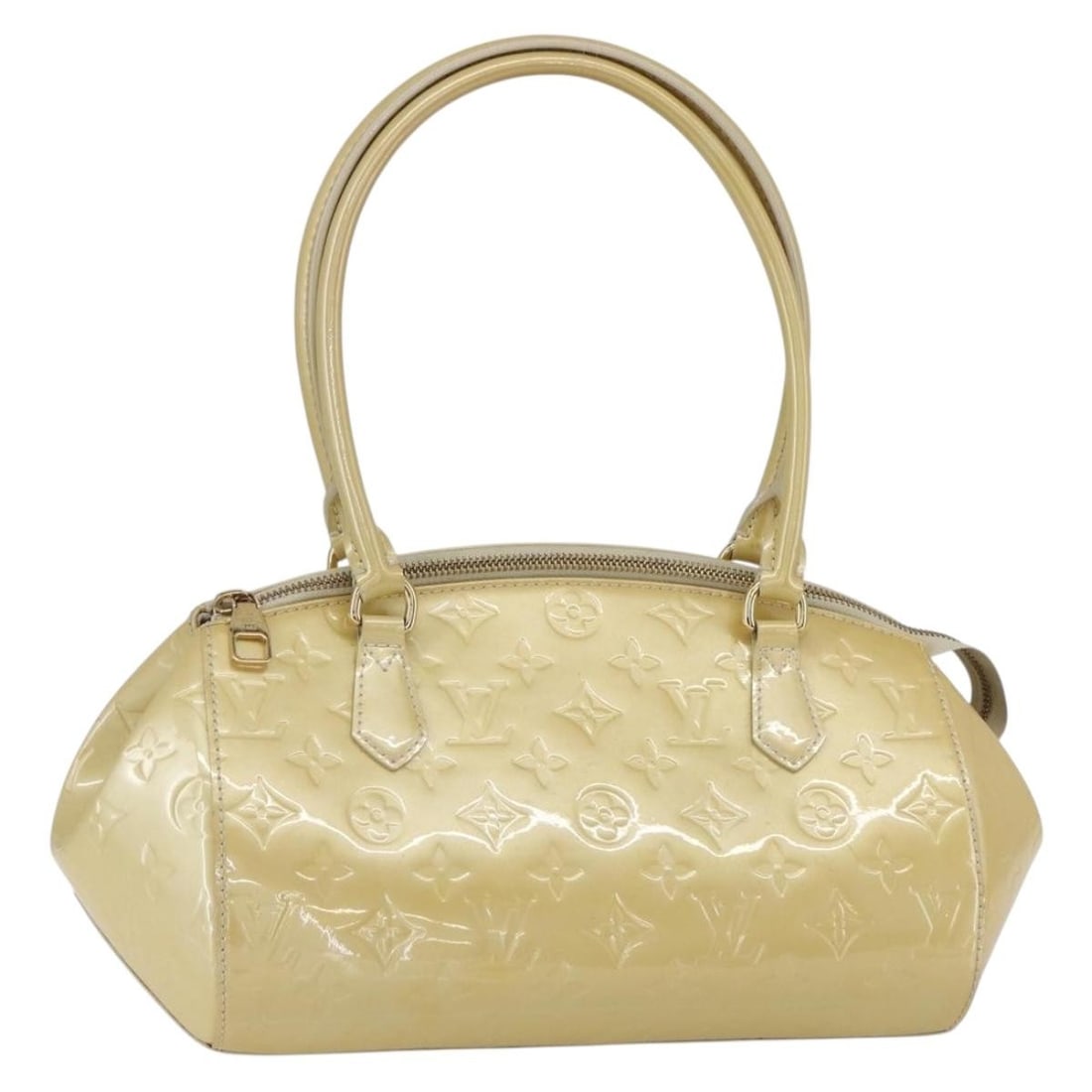 LOUIS VUITTON Monogram Vernis Sherwood PM Bag Broncorail M91491 Auth (1 of 18)