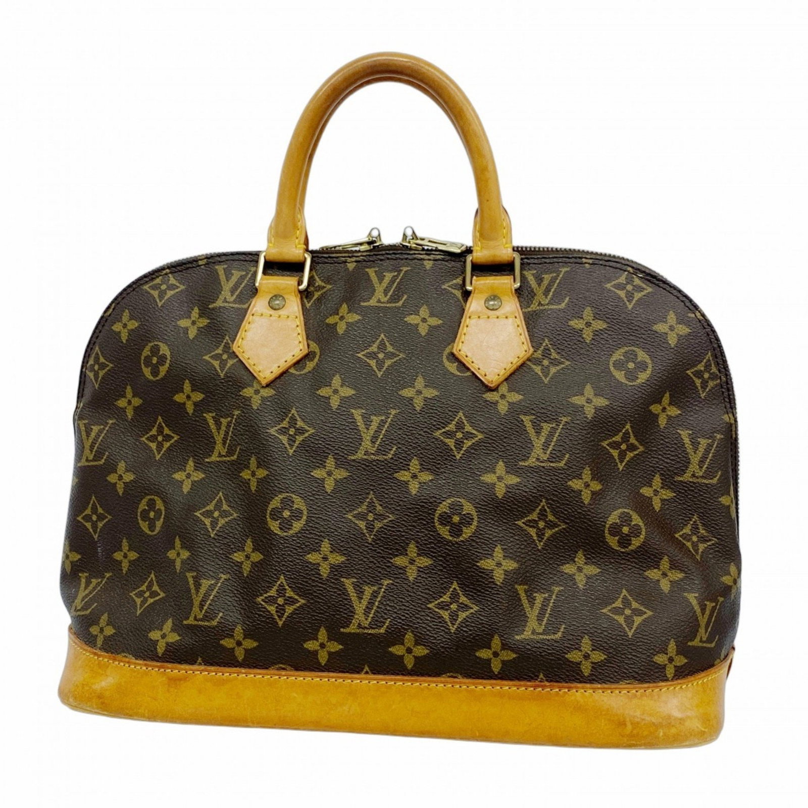 Louis Vuitton Alma Brown Canvas Handbag 24cm x 32cm x 16cm (1 of 1)