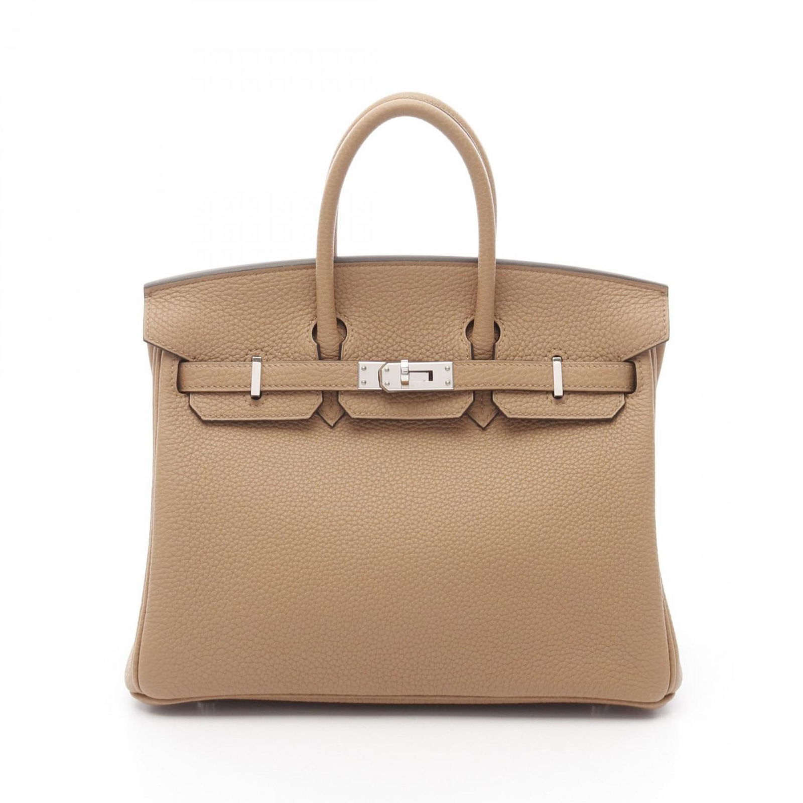 Leather Birkin 25 Brown Bag by Hermes France 20cm x 25cm x 13cm (1 of 1)