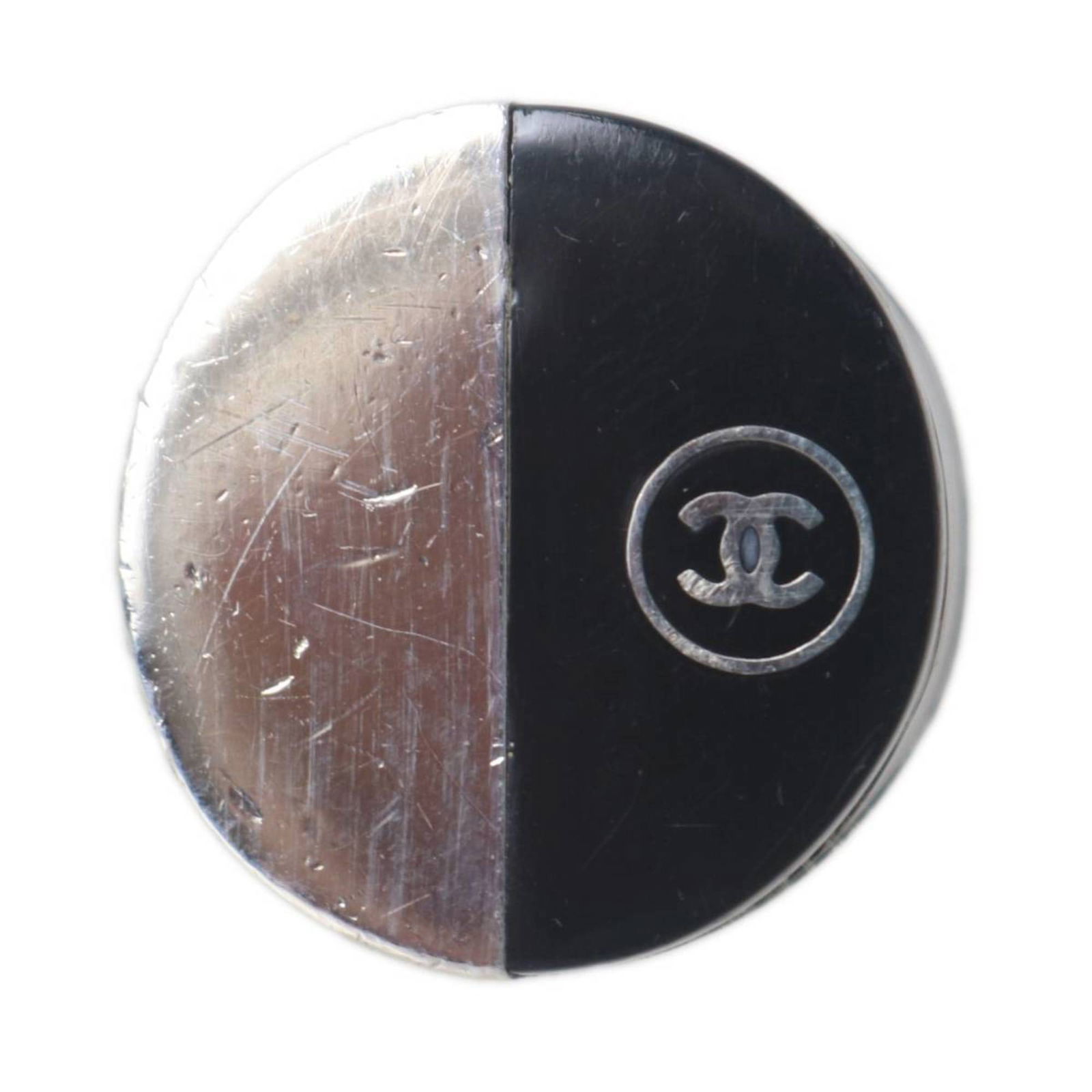 Coco Mark silver tone metal accessory by Chanel (1 of 7)