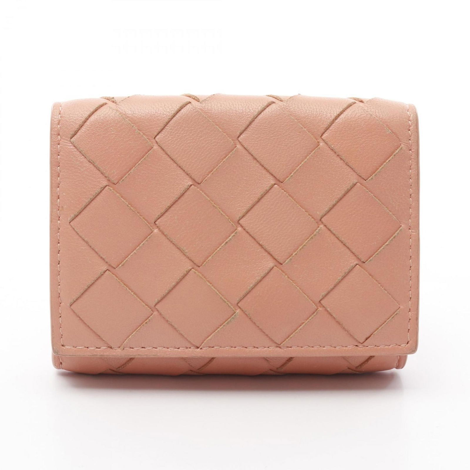 Orange Leather Wallet by Bottega Veneta for Women (1 of 1)