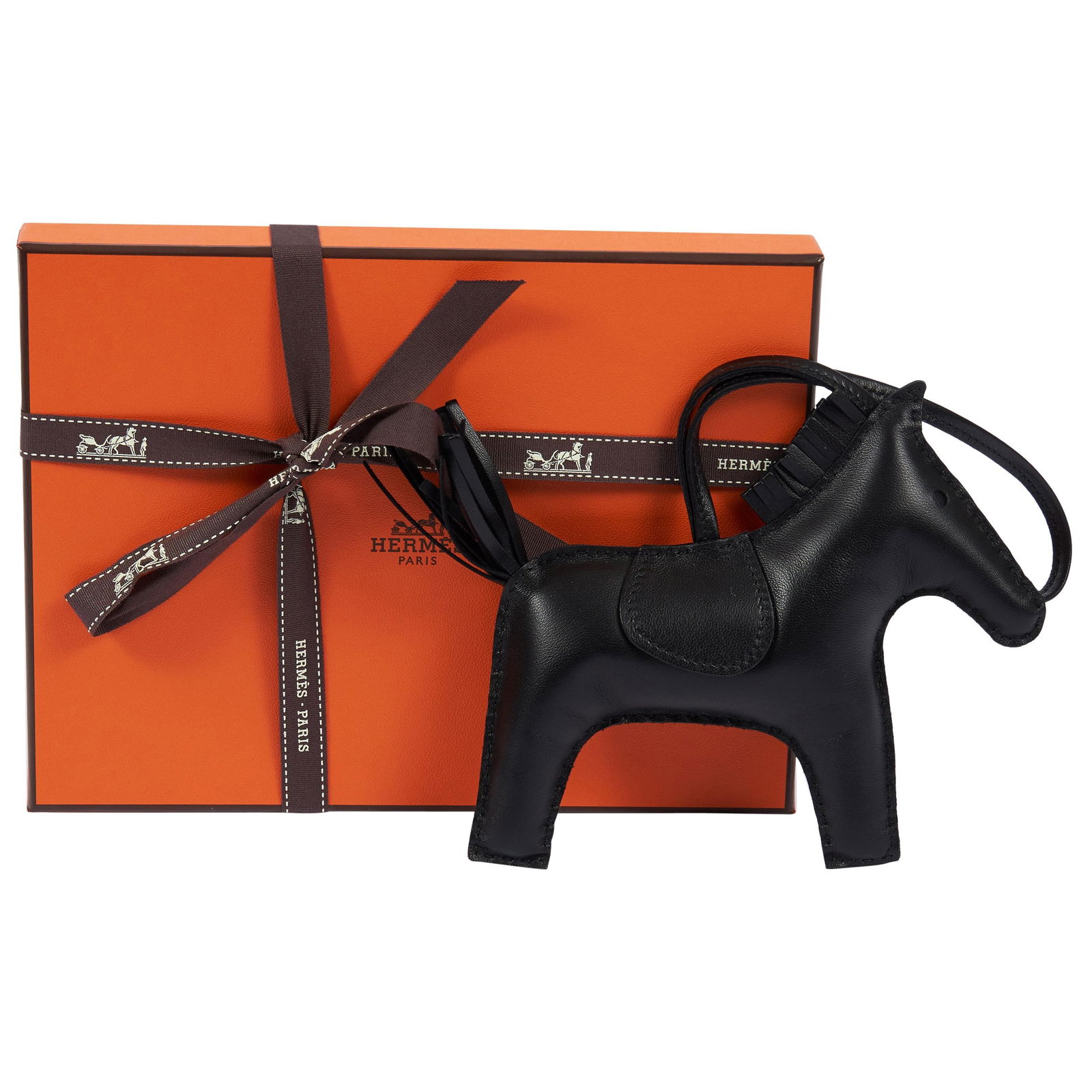 Hermes So Black Rodeo GM Charm Luxury Accessory in Box (1 of 4)