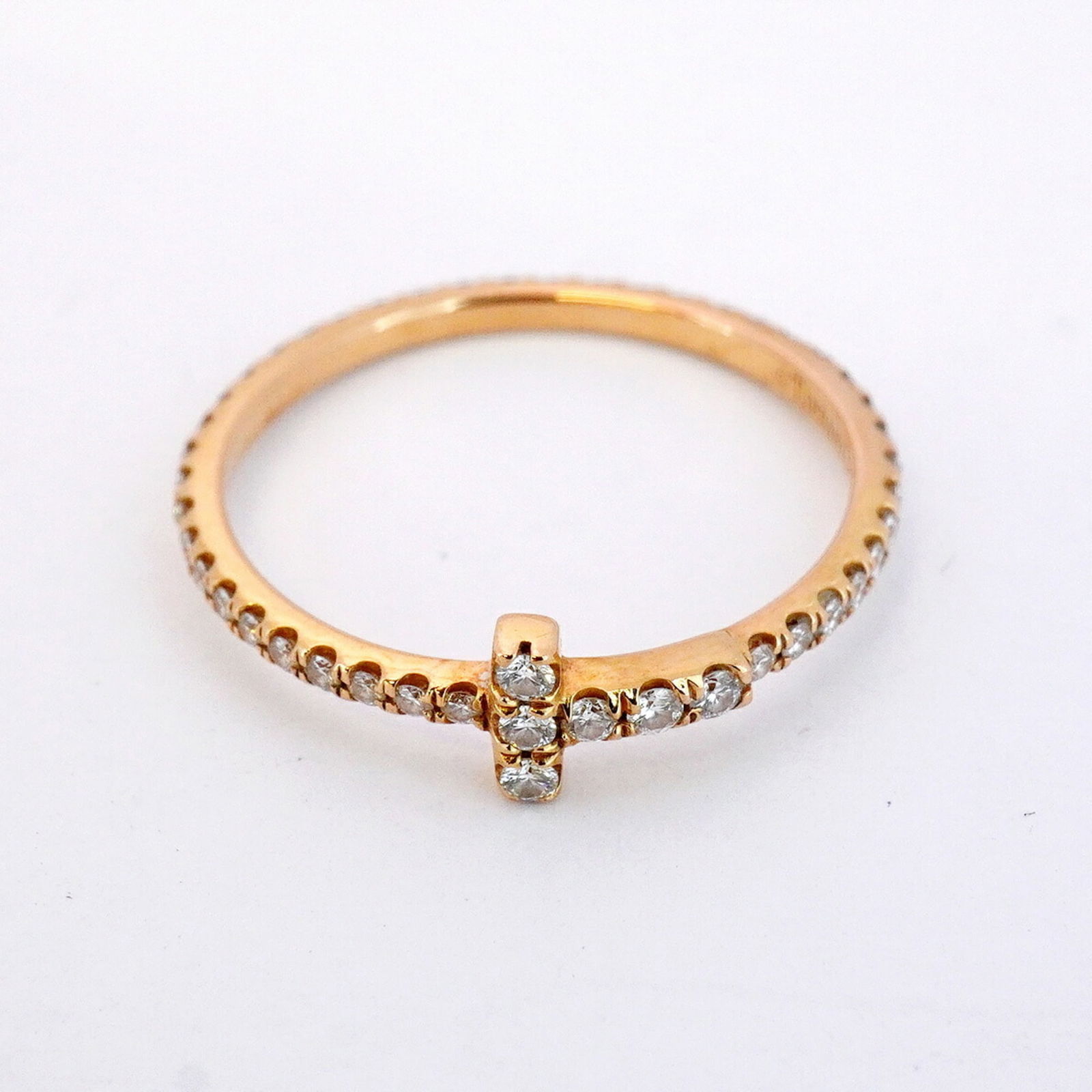 Rose Gold T Wire Bracelet by Tiffany & Co for Women (1 of 1)