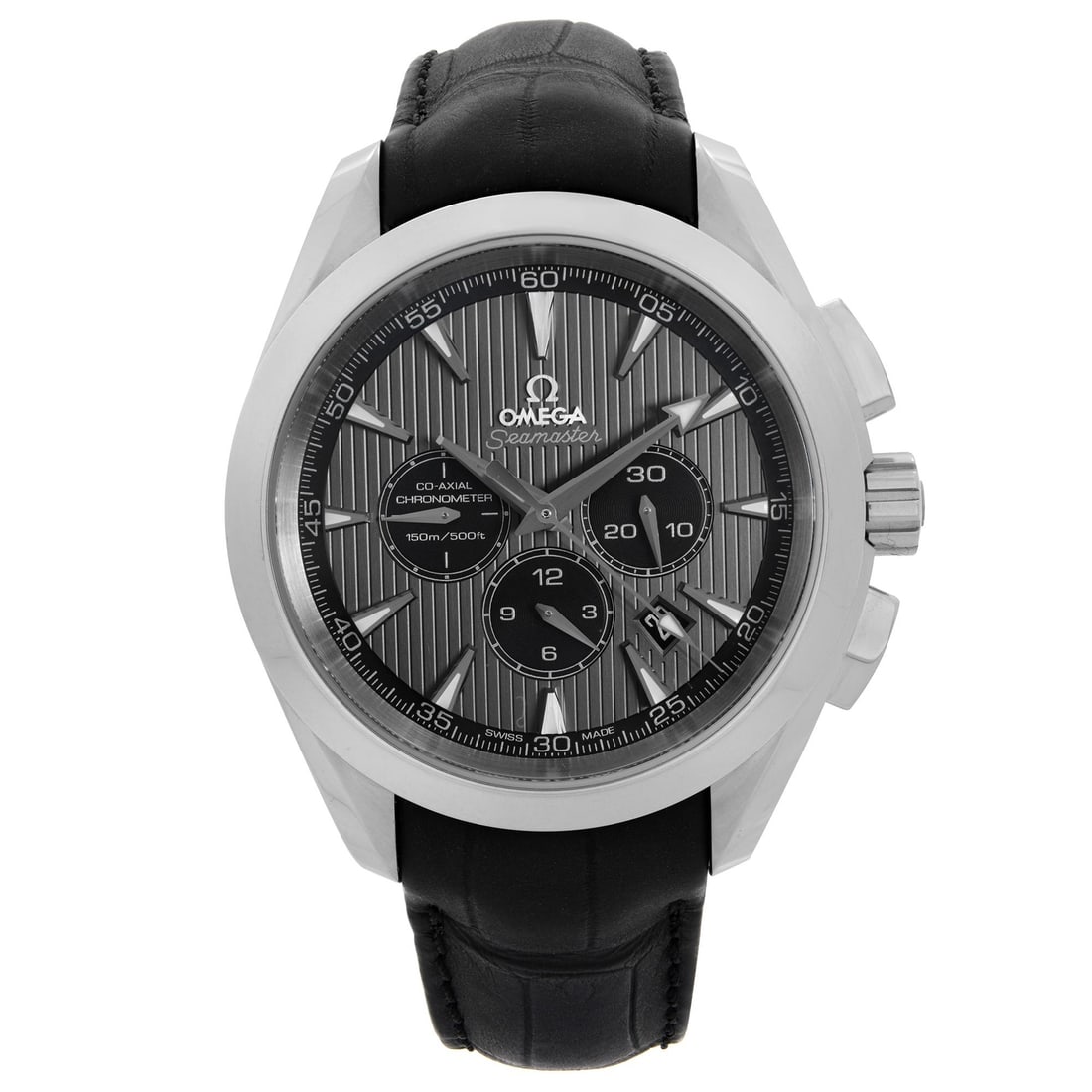 Omega Seamaster Aqua Terra Chronograph Gray Dial Steel Watch 231.13.44.50.06.001 (1 of 6)