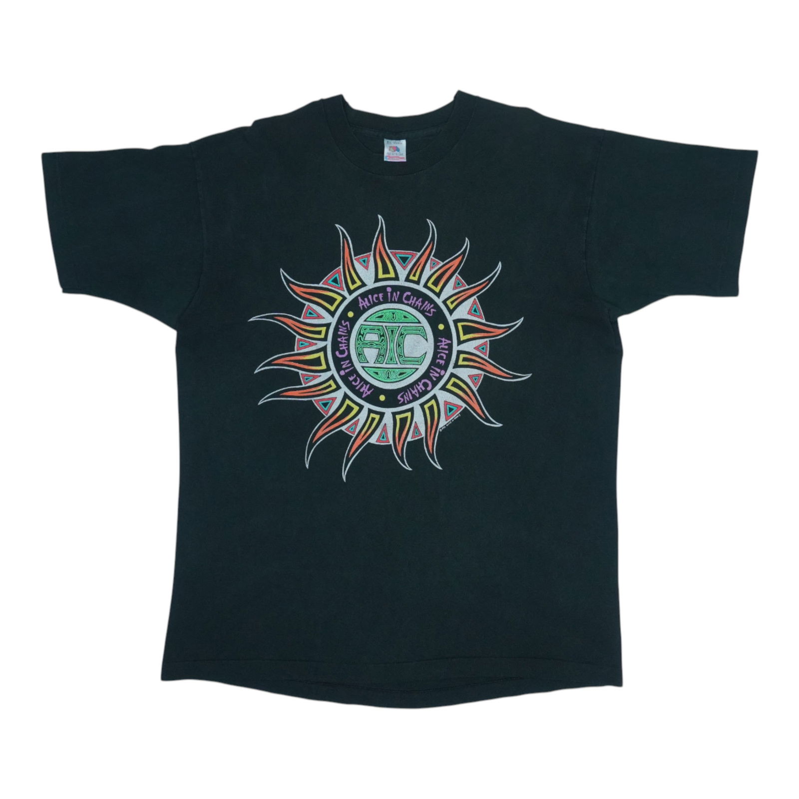 Vintage 1992 Would Graphic Shirt by Alice In Chains Black Cotton XL (1 of 7)