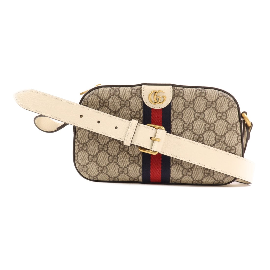 GUCCI Ophidia GG Shoulder Bag Coated Canvas Brown Beige GHW: GUCCI Ophidia GG Shoulder Bag Coated Canvas Brown Beige GHW Elevate your style with the GUCCI Ophidia GG Shoulder Bag, crafted from durable PVC coated canvas. This chic shoulder bag features a classic