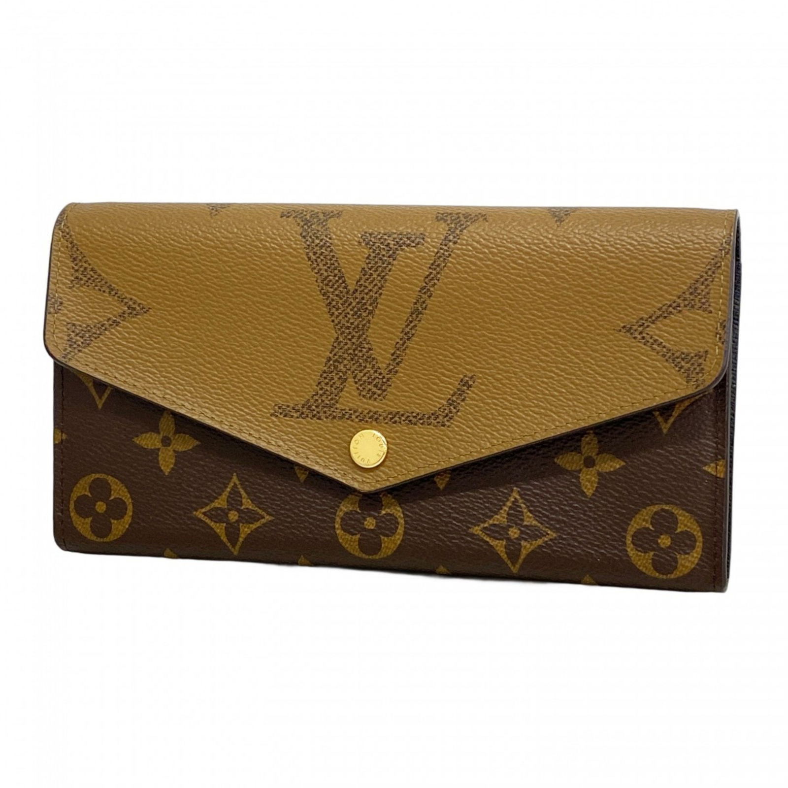 Sarah brown canvas wallet by Louis Vuitton for women (1 of 1)