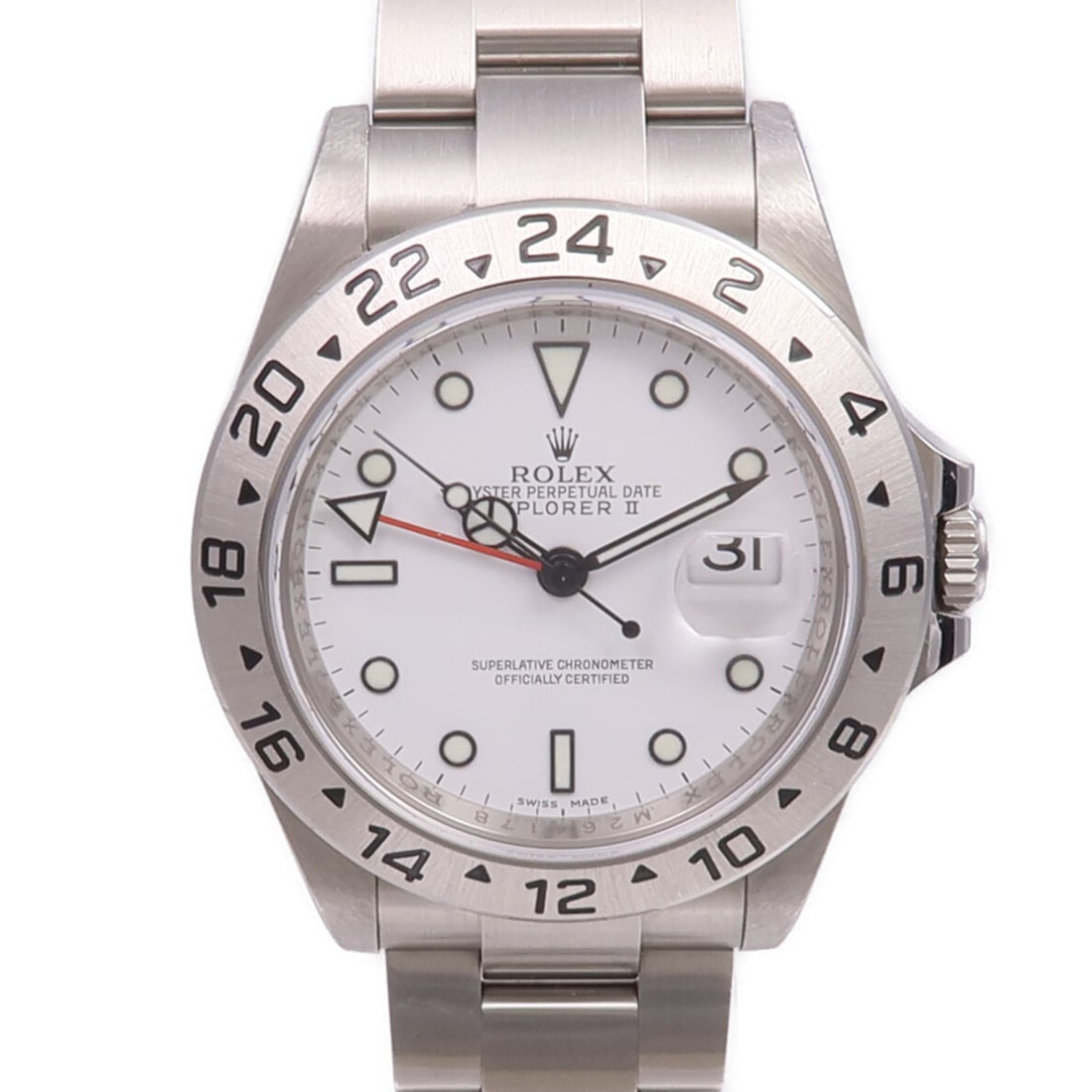 Rolex Explorer II 16570 Silver Dial Stainless Steel Automatic Wristwatch (1 of 15)