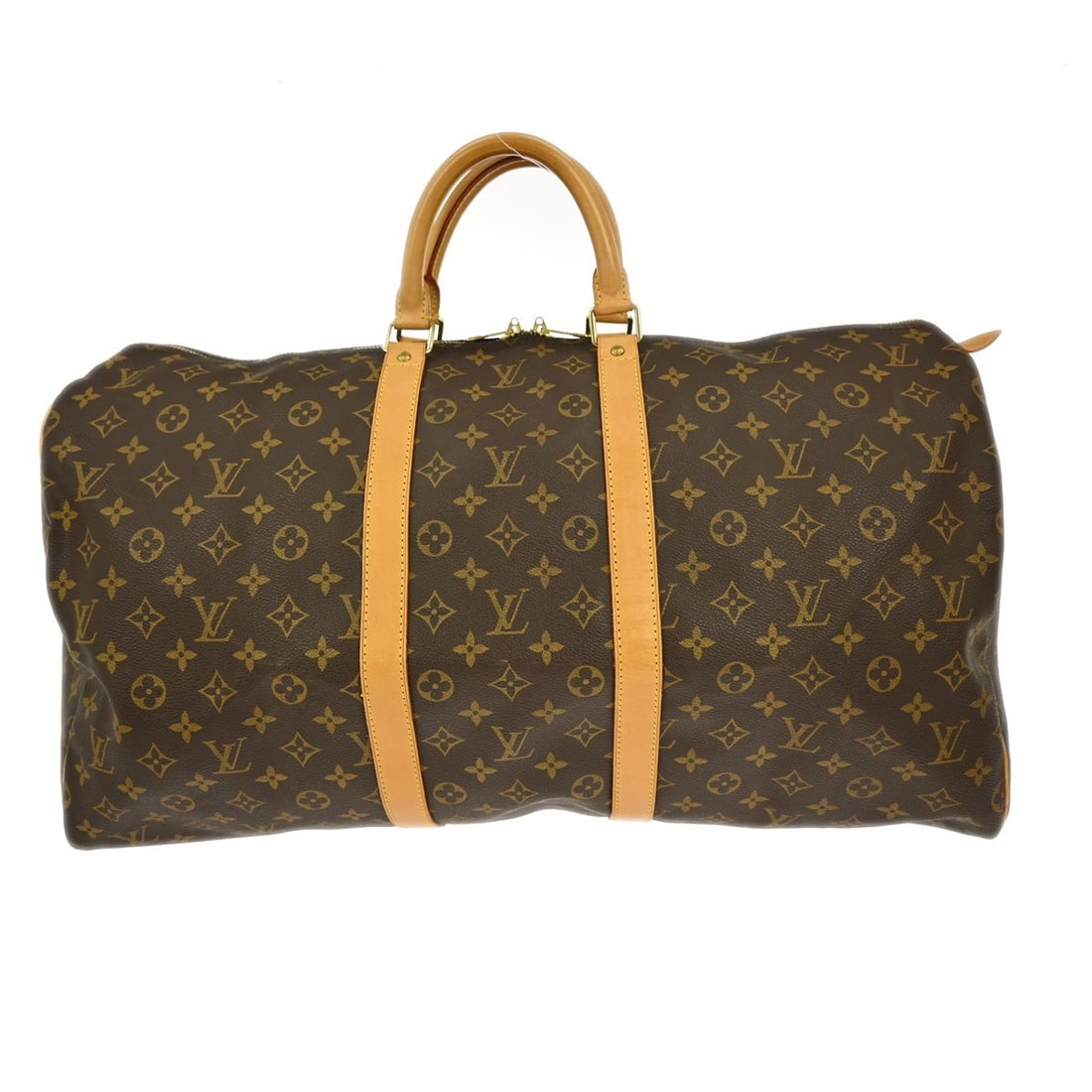 Louis Vuitton Keepall 55 Monogram Canvas Extra Large Travel Duffle Bag (1 of 9)
