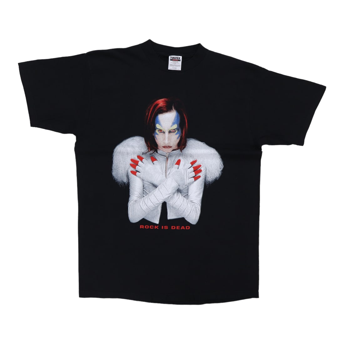 Vintage 1998 Mechanical Animals Marilyn Manson Black Cotton Band T Shirt: Vintage 1998 Mechanical Animals Marilyn Manson Black Cotton Band T Shirt This is an original vintage 1998 Marilyn Manson Mechanical Animals shirt featuring front and back graphics. It is not a modern