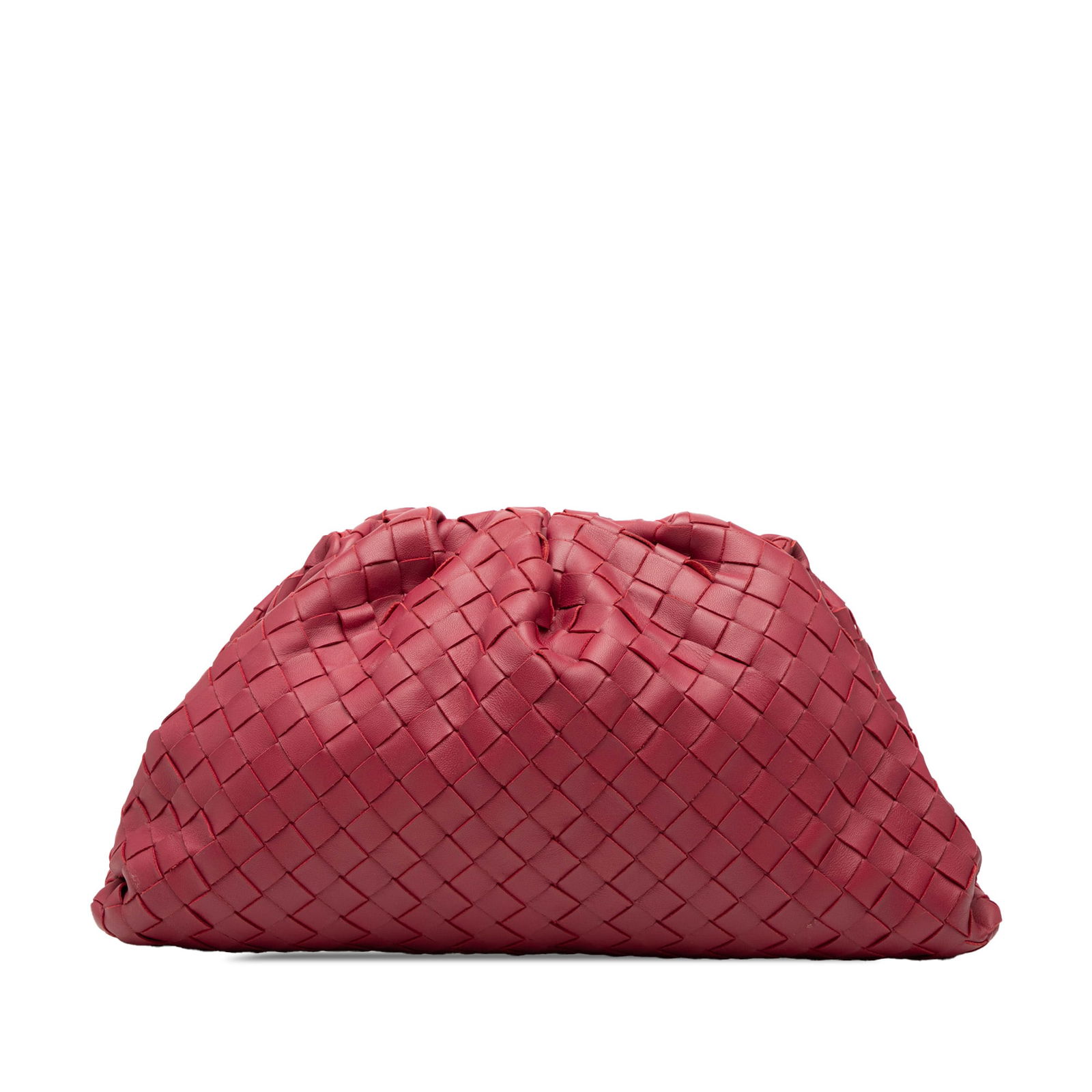 Bottega Veneta The Pouch woven nappa leather clutch bag (1 of 7)