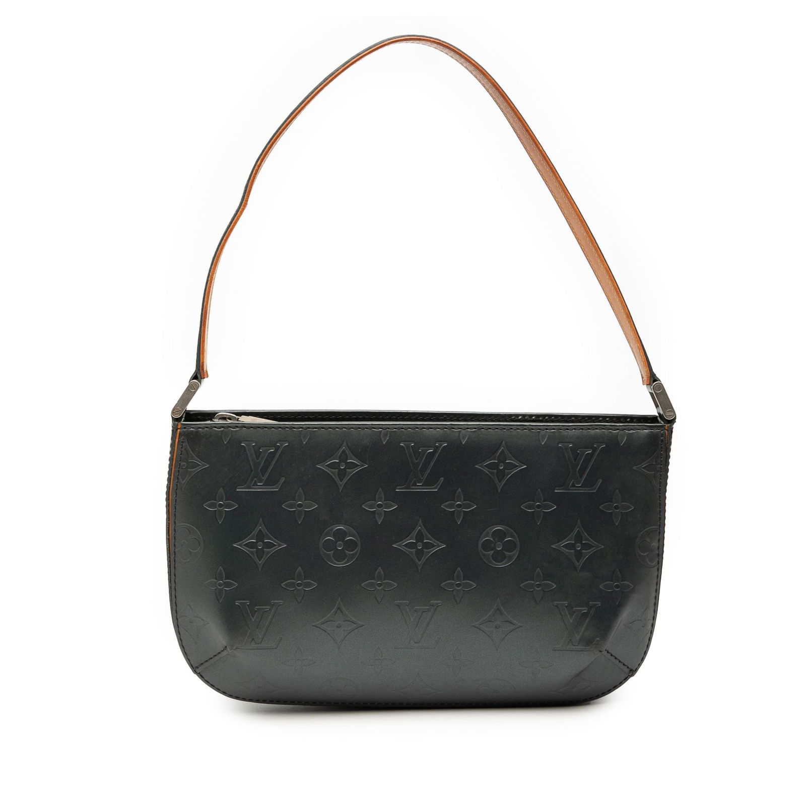 Louis Vuitton Monogram Mat Fowler Gray Leather Bag: Louis Vuitton Monogram Mat Fowler Gray Leather Bag The Louis Vuitton Monogram Mat Fowler is a stylish and functional handbag that showcases the iconic monogram pattern. Crafted from high-quality leath