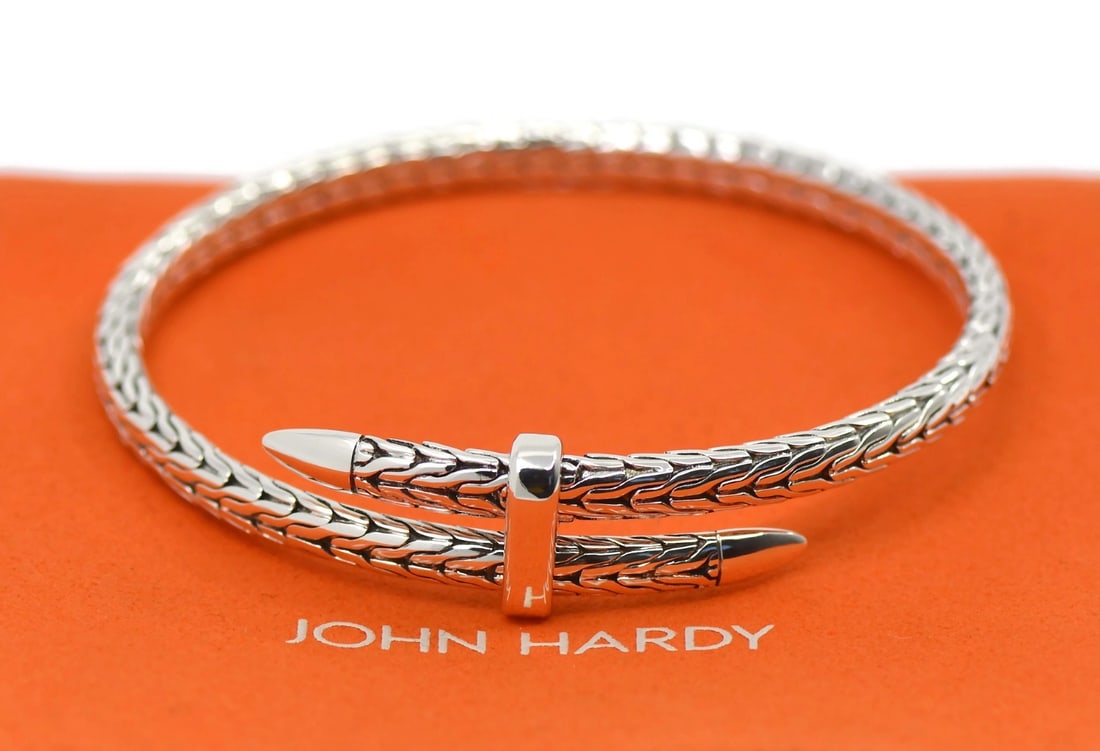 Spear Collection Sterling Silver Bangle by John Hardy (1 of 3)