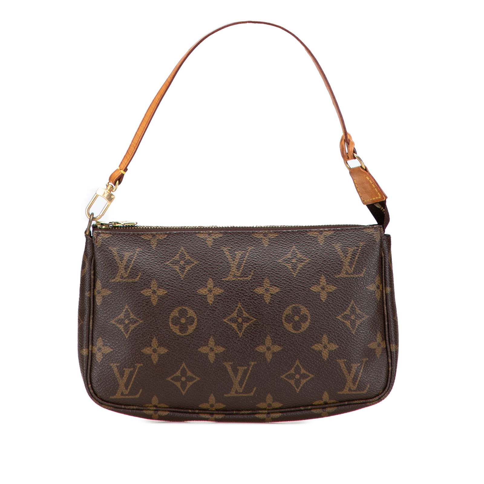 Louis Vuitton Monogram Pochette Accessoires Brown Canvas Bag (1 of 11)