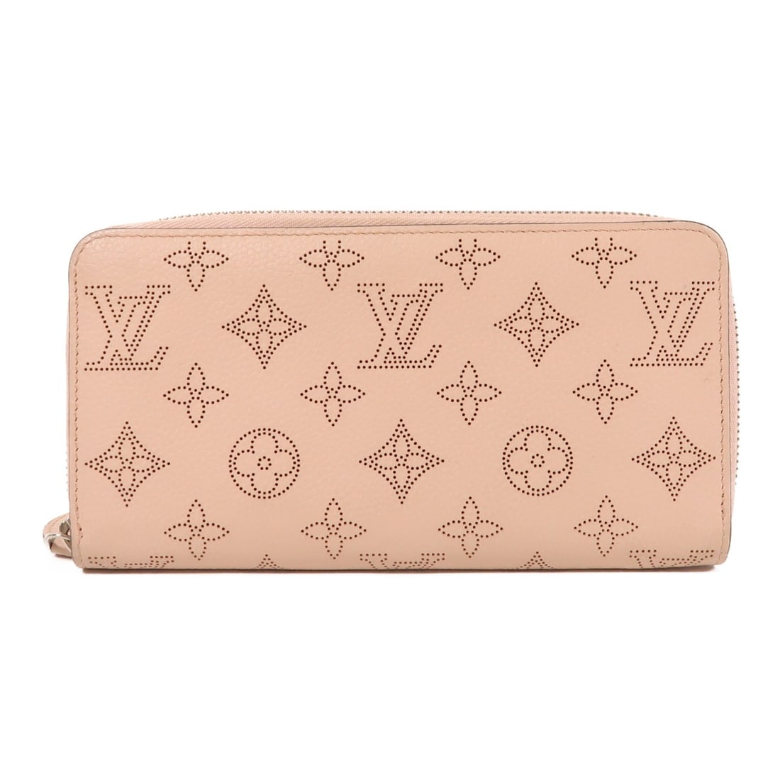 Louis Vuitton Mahina Zippy Wallet M61868 Pink Calfskin: Louis Vuitton Mahina Zippy Wallet M61868 Pink Calfskin Introducing the Louis Vuitton Zippy Wallet, model M61868, crafted from high-quality calfskin leather in a stunning pink hue. This around long wal