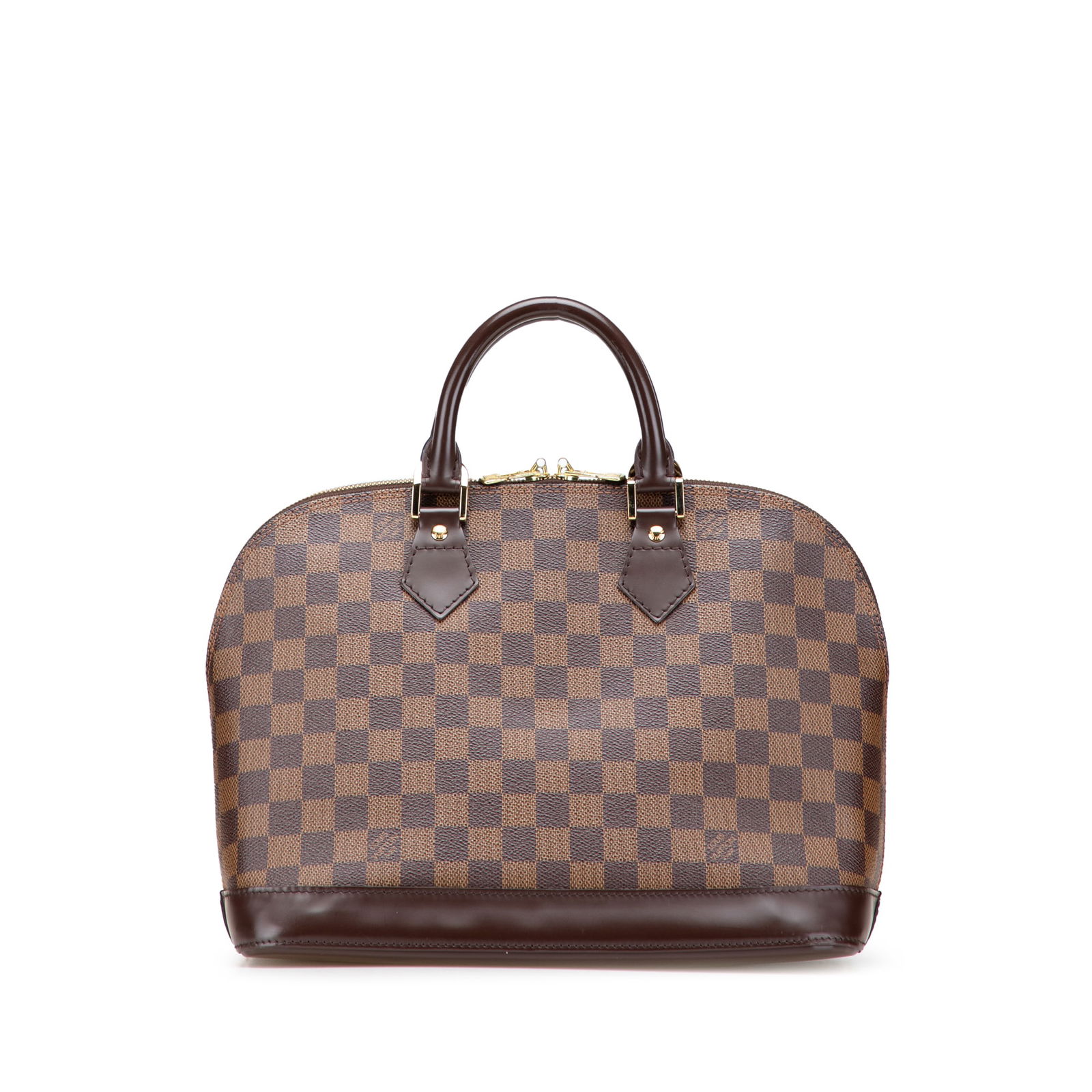 Louis Vuitton Damier Ebene Alma PM Brown Canvas Bag (1 of 11)