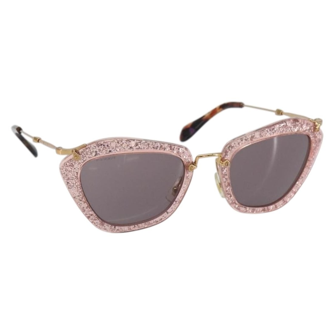 Miu Miu Pink Plastic Sunglasses Italy AM9253 Authentic: Miu Miu Pink Plastic Sunglasses Italy AM9253 Authentic Elevate your accessory collection with these stylish Miu Miu sunglasses, crafted from durable plastic in a vibrant pink hue. Made in Italy, these