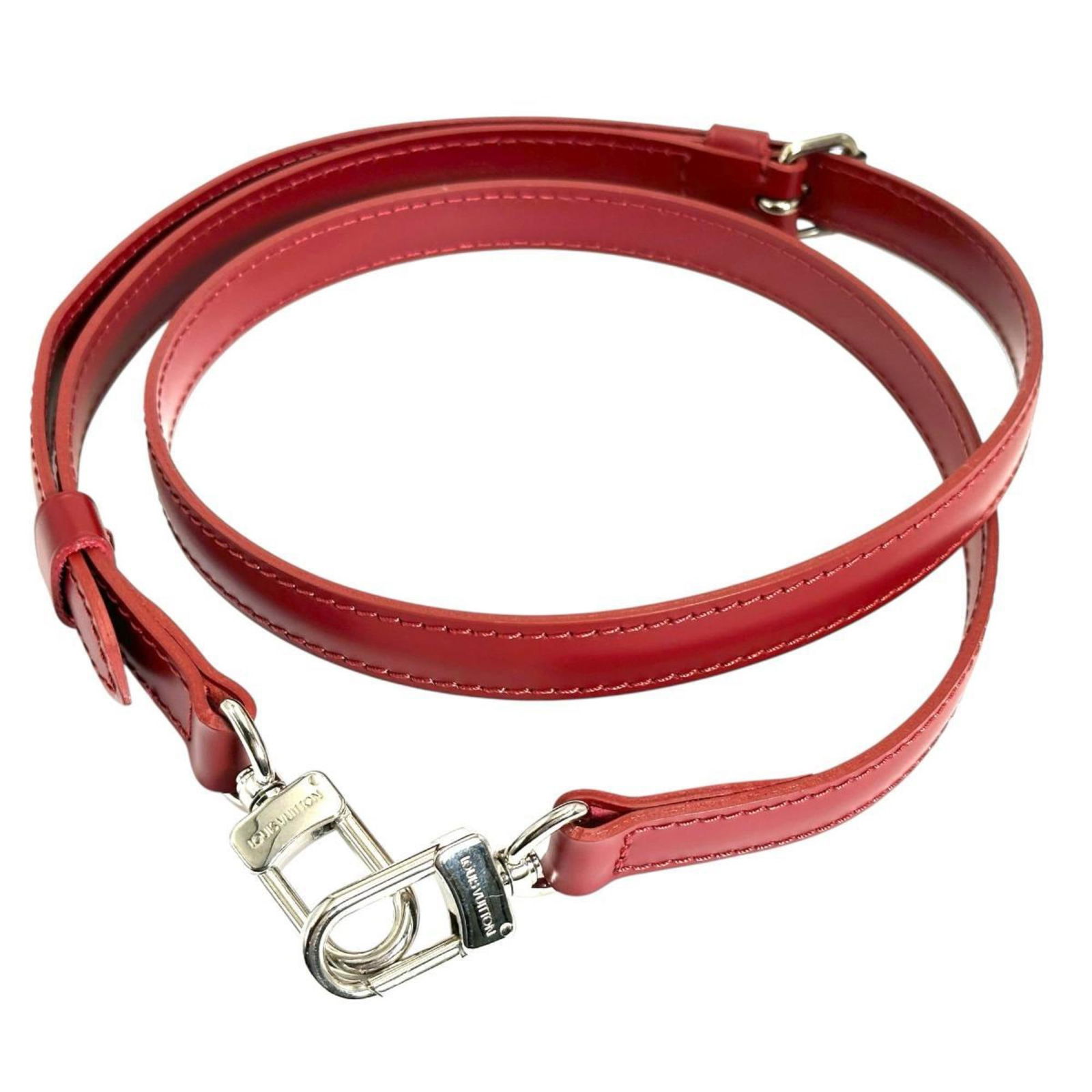 Red Leather Shoulder Strap by Louis Vuitton for Women (1 of 13)