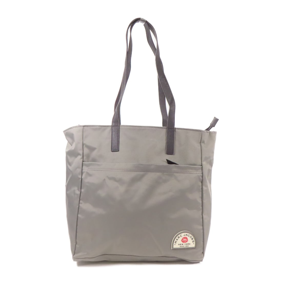 MARC JACOBS Gray Nylon Tote Bag Stylish Everyday Accessory (1 of 13)