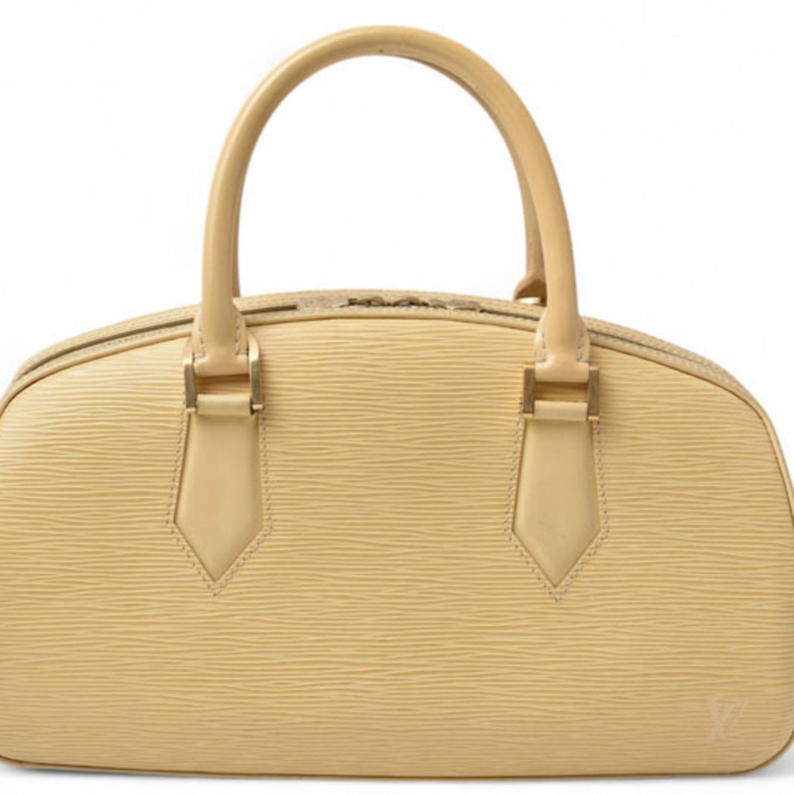 Yellow Leather Jasmin Handbag by Louis Vuitton France (1 of 16)