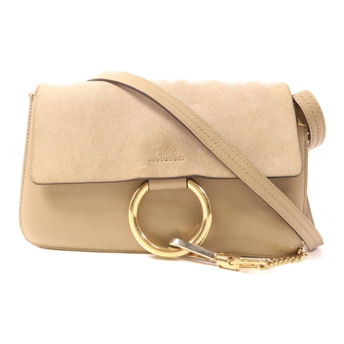 Chloe Shoulder Bag Calfskin Leather Gray GHW Made in France: Chloe Shoulder Bag Calfskin Leather Gray GHW Made in France Introducing the elegant Chloe Shoulder Bag, crafted from luxurious calfskin leather in a sophisticated gray hue. This stylish shoulder bag f