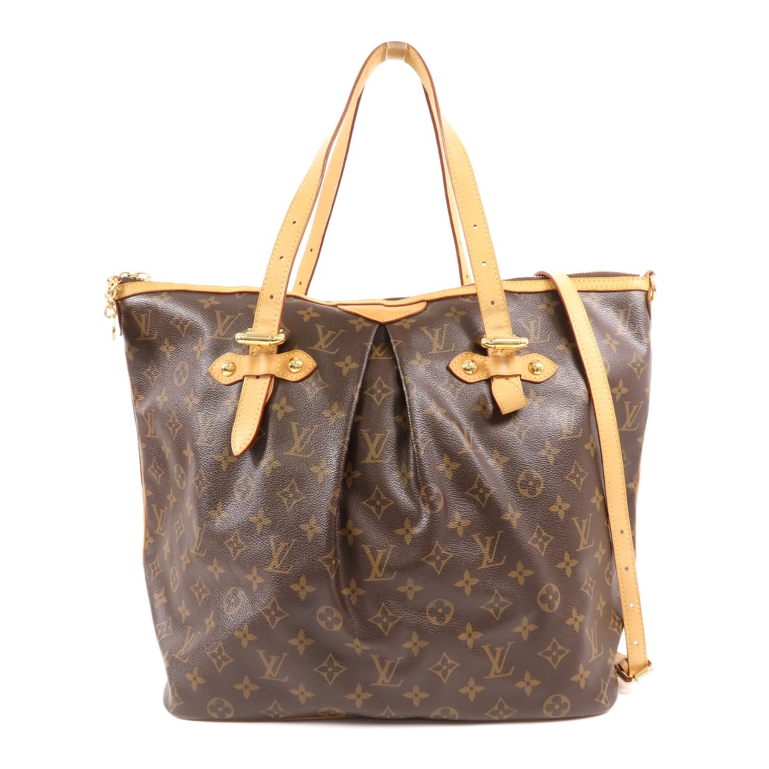 LOUIS VUITTON Palermo GM 2 Way Shoulder Bag M40146 Monogram Brown (1 of 13)